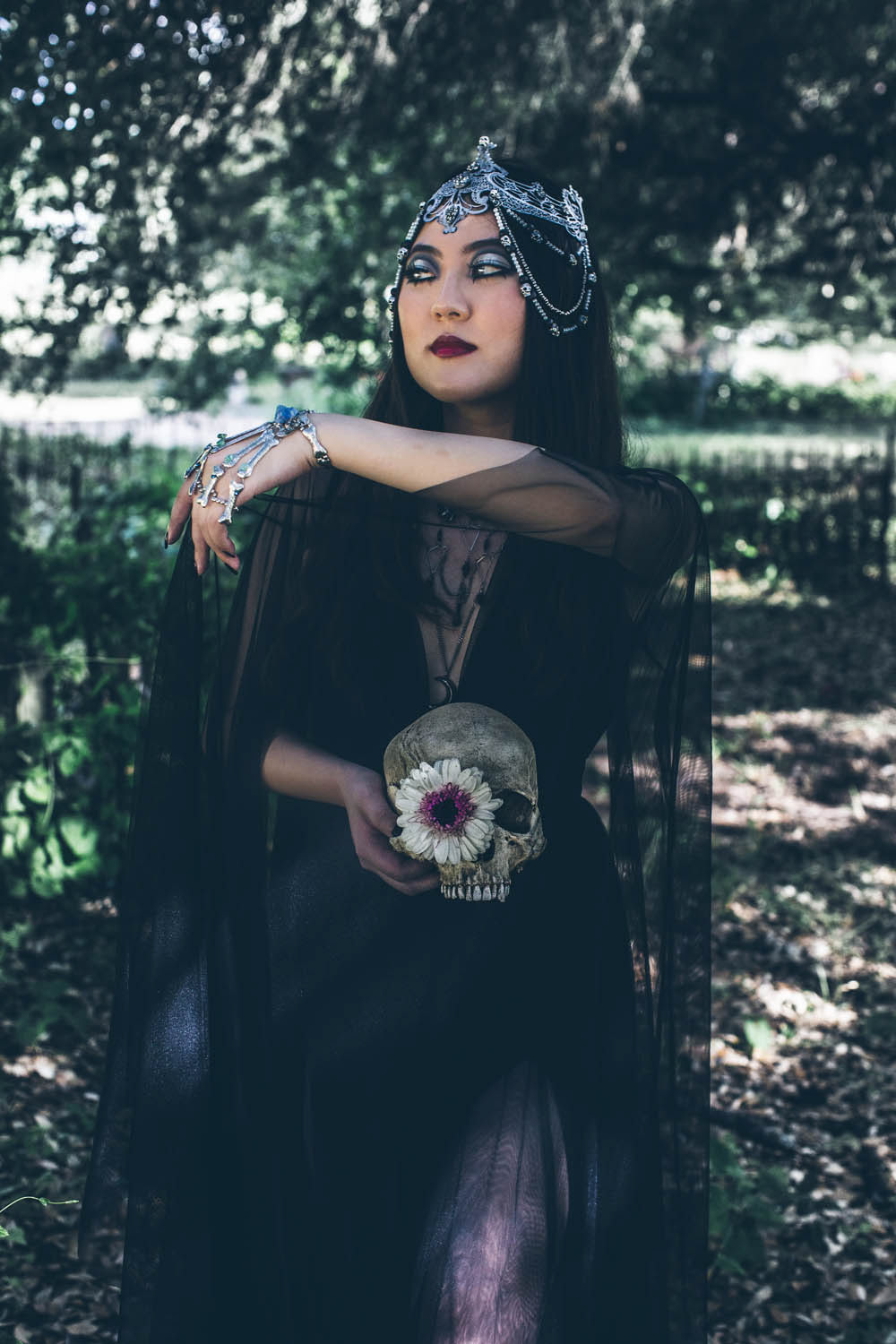 Photography: Nova Garza; Crown/Makeup: Bethany Renfro; Model: Haemy Chung; Jewelry: Shalottlilly