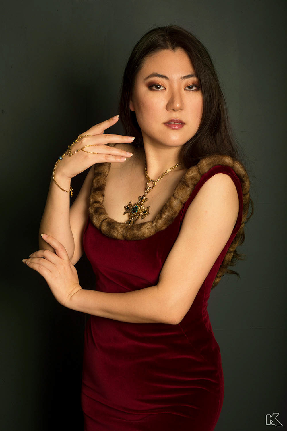 Photography: Kwame Agyei; Model/Makeup: Haemy Chung; Jewelry: Simmang Designs