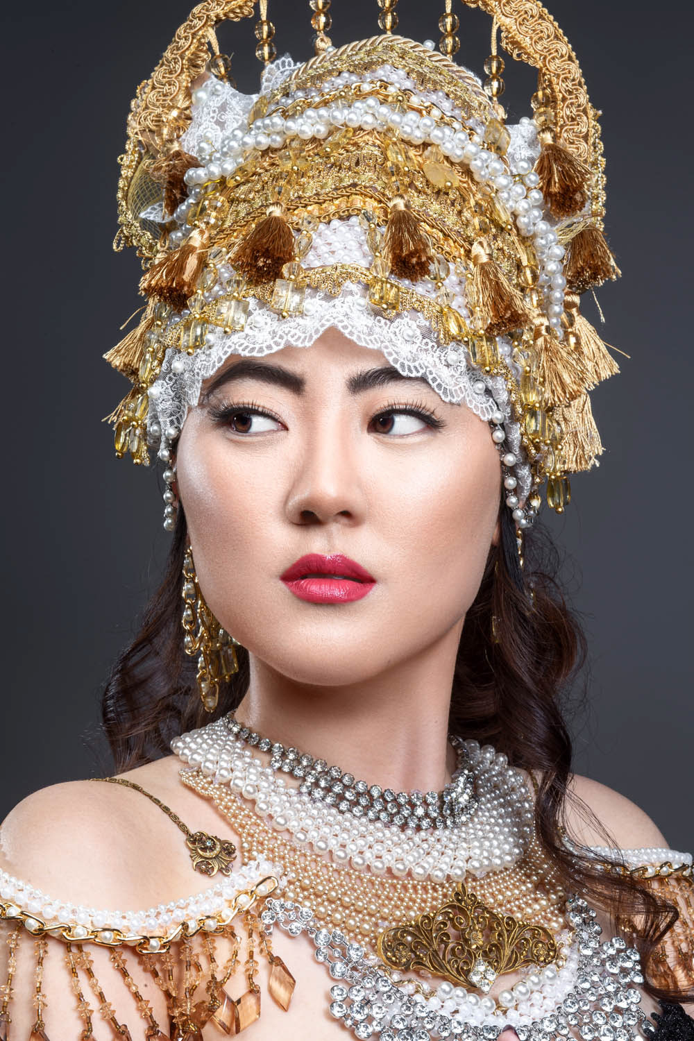 Photography: Chime Anyanwu; Makeup/Hair/Accessories: Silk and Glow; Model: Haemy Chung