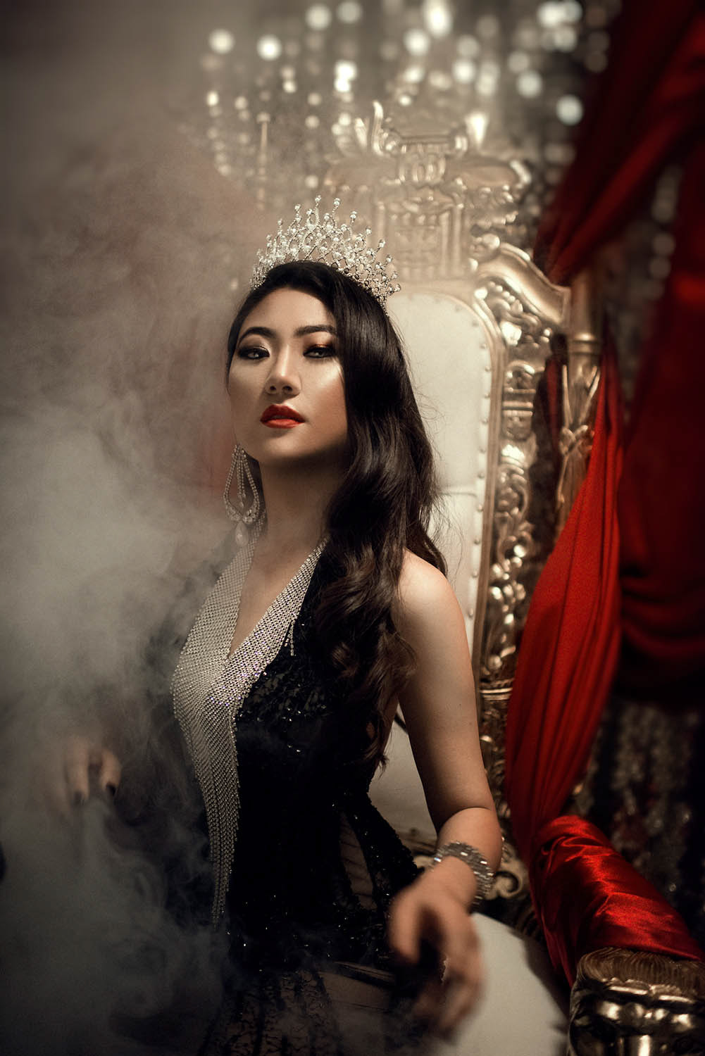 Photography/Styling/Set Design: Obsidian and Blush; Styling/Model: Haemy Chung; Makeup/Hair: Lux Beauty and Bridal