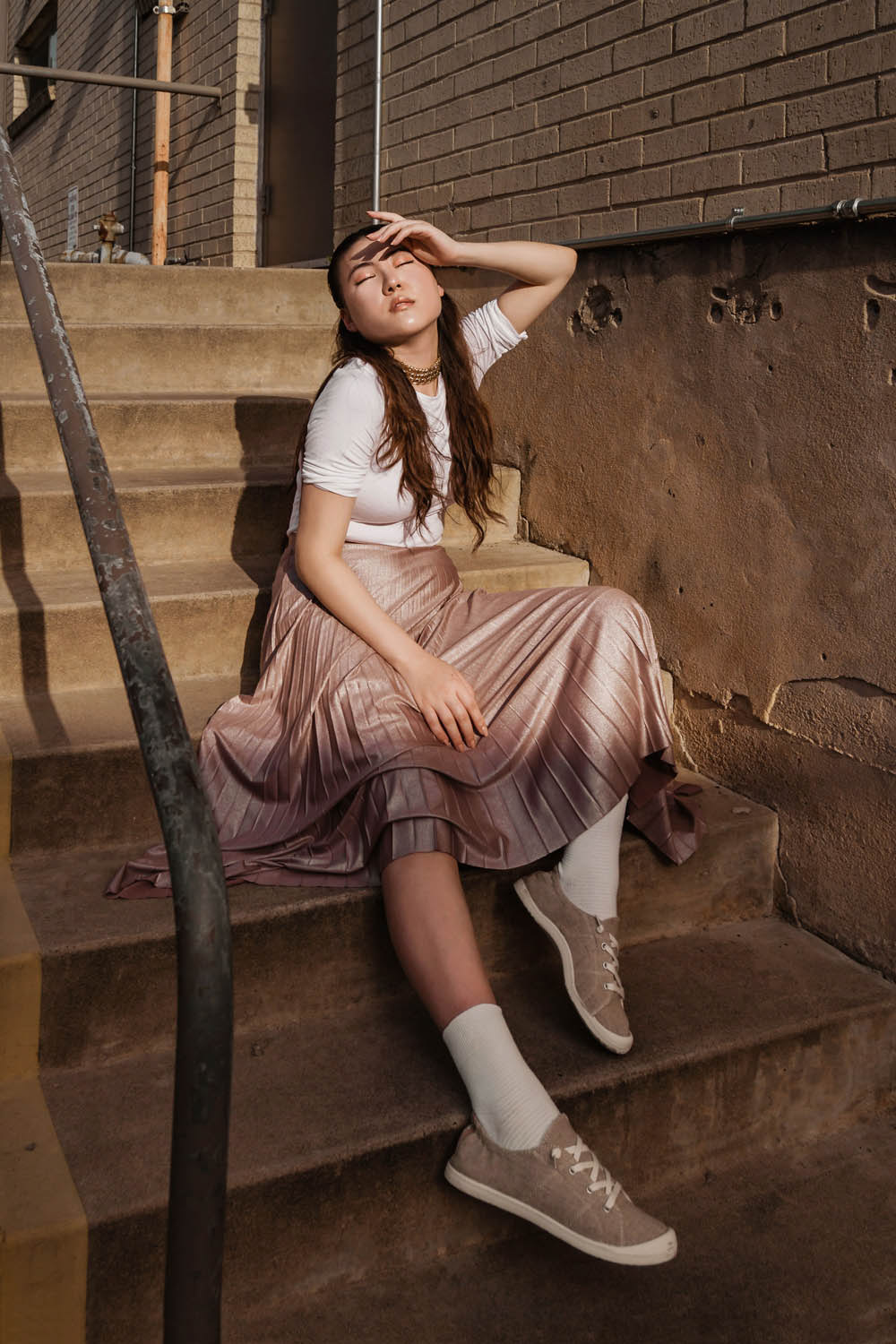 Photography/Styling: Kevin Hwang; Model: Haemy Chung; Makeup/Hair: Amber Rose