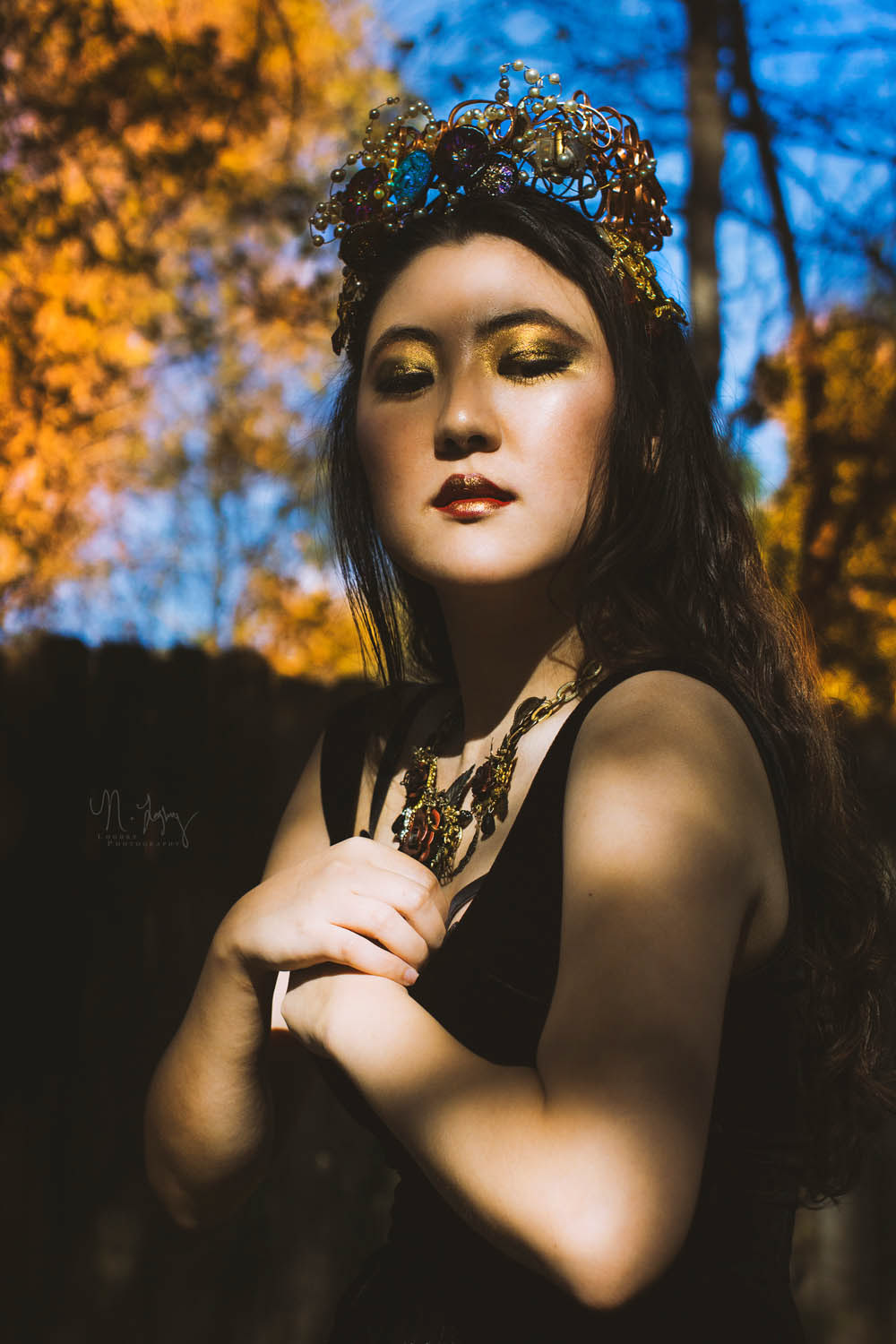 Photography: Naomi Loghry; Makeup/Styling/Model: Haemy Chung; Jewelry: Necrosarium, Shalottlilly