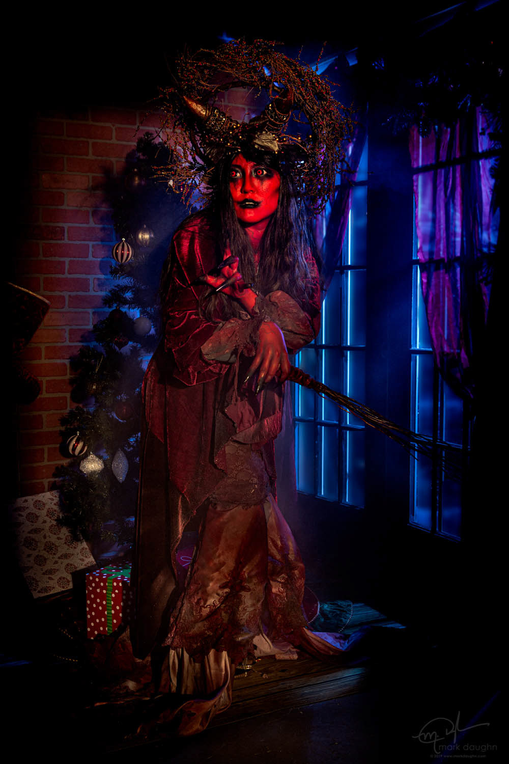 Photography/Set Design/Art Direction: Mark Daughn; Model: Haemy Chung; Designer: Re: Make Believe; Makeup: Estelle Thomas; Marissa Butler