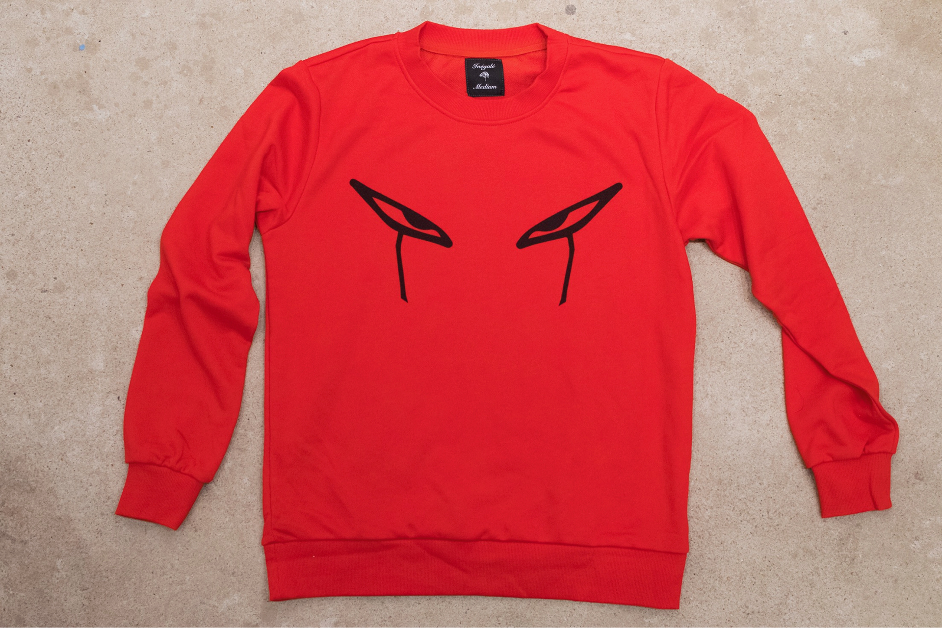 Glare cut and sew sweater