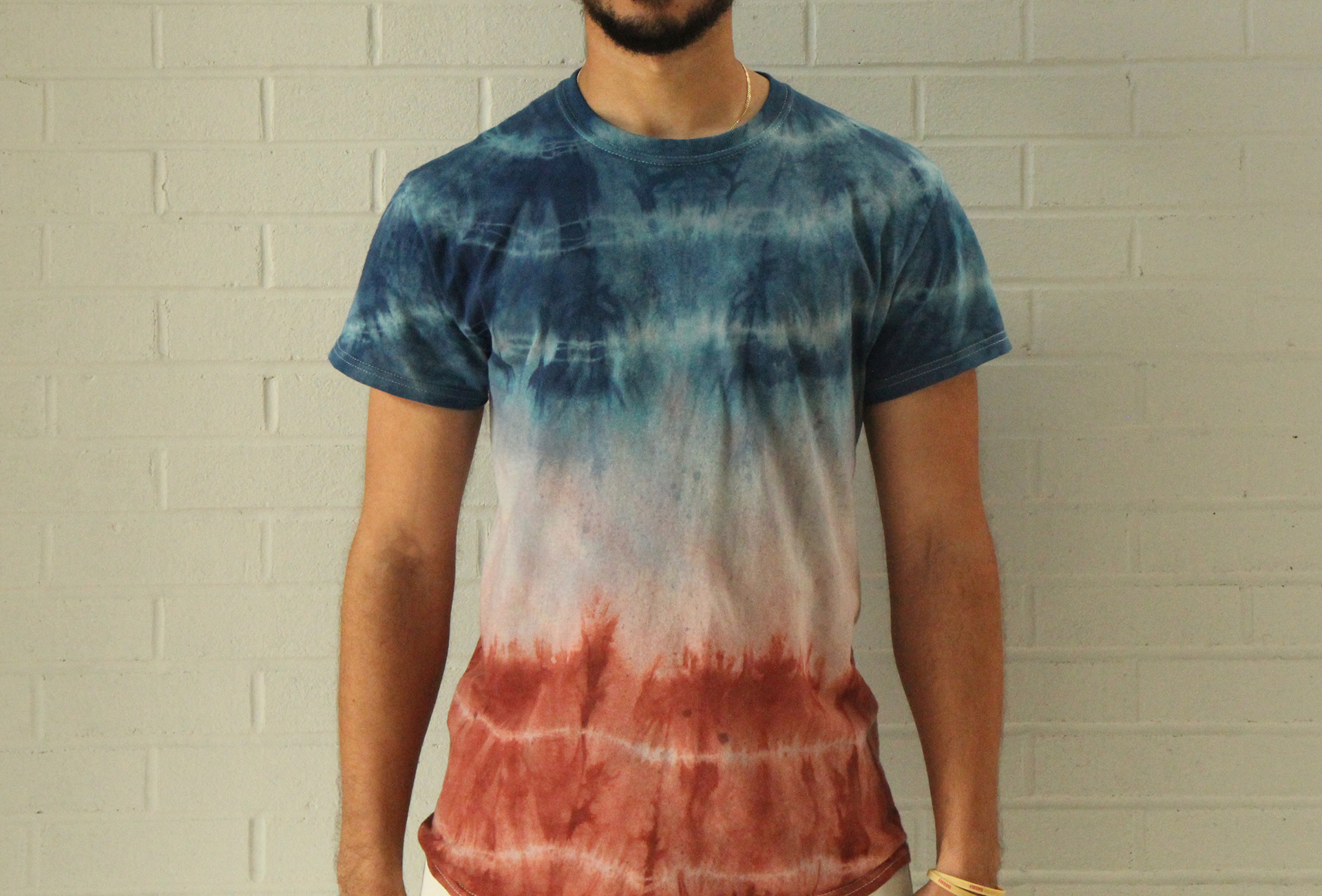 Desert Horizon hand dyed t-shrt