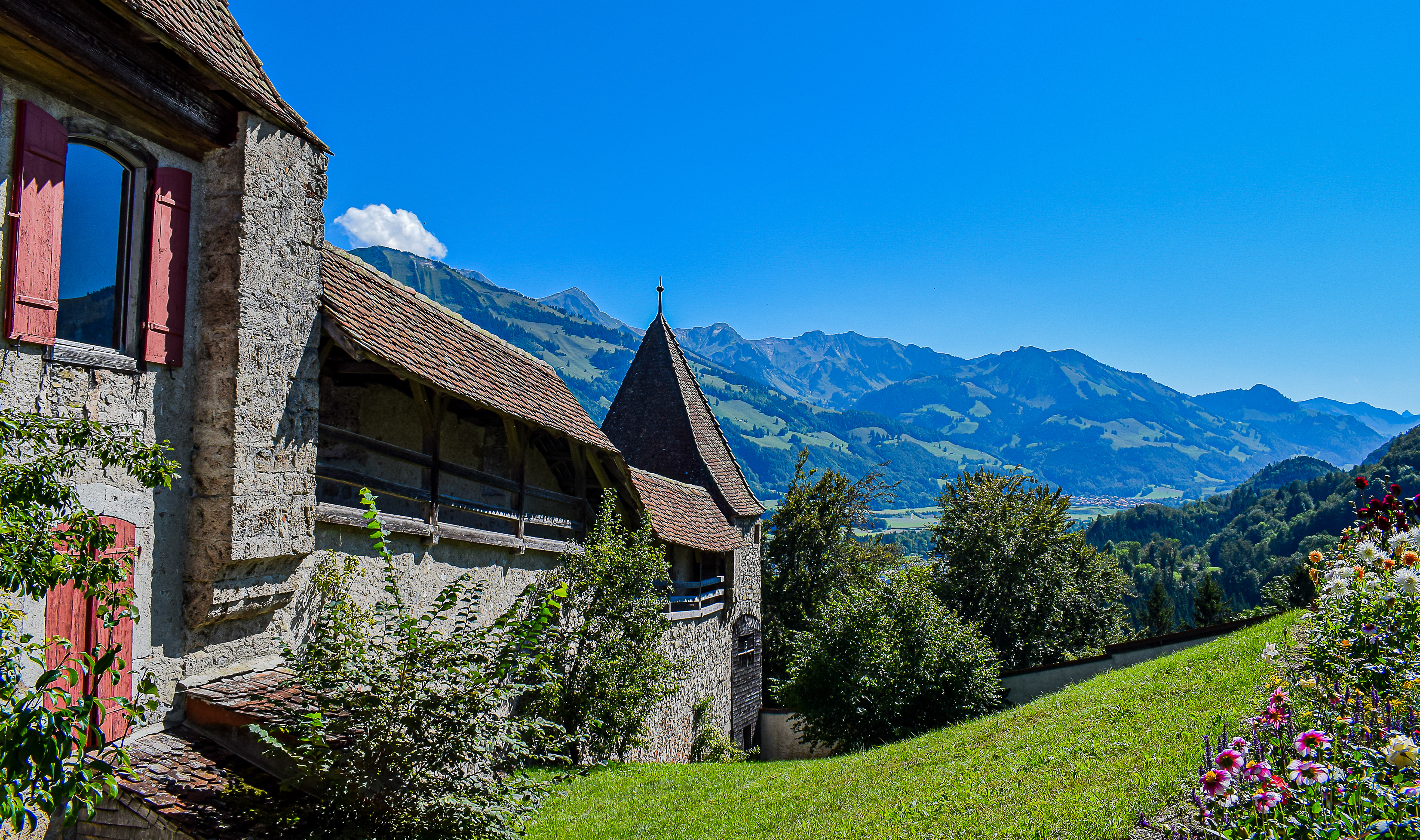 Château de Gruyères en Suisse photo 20