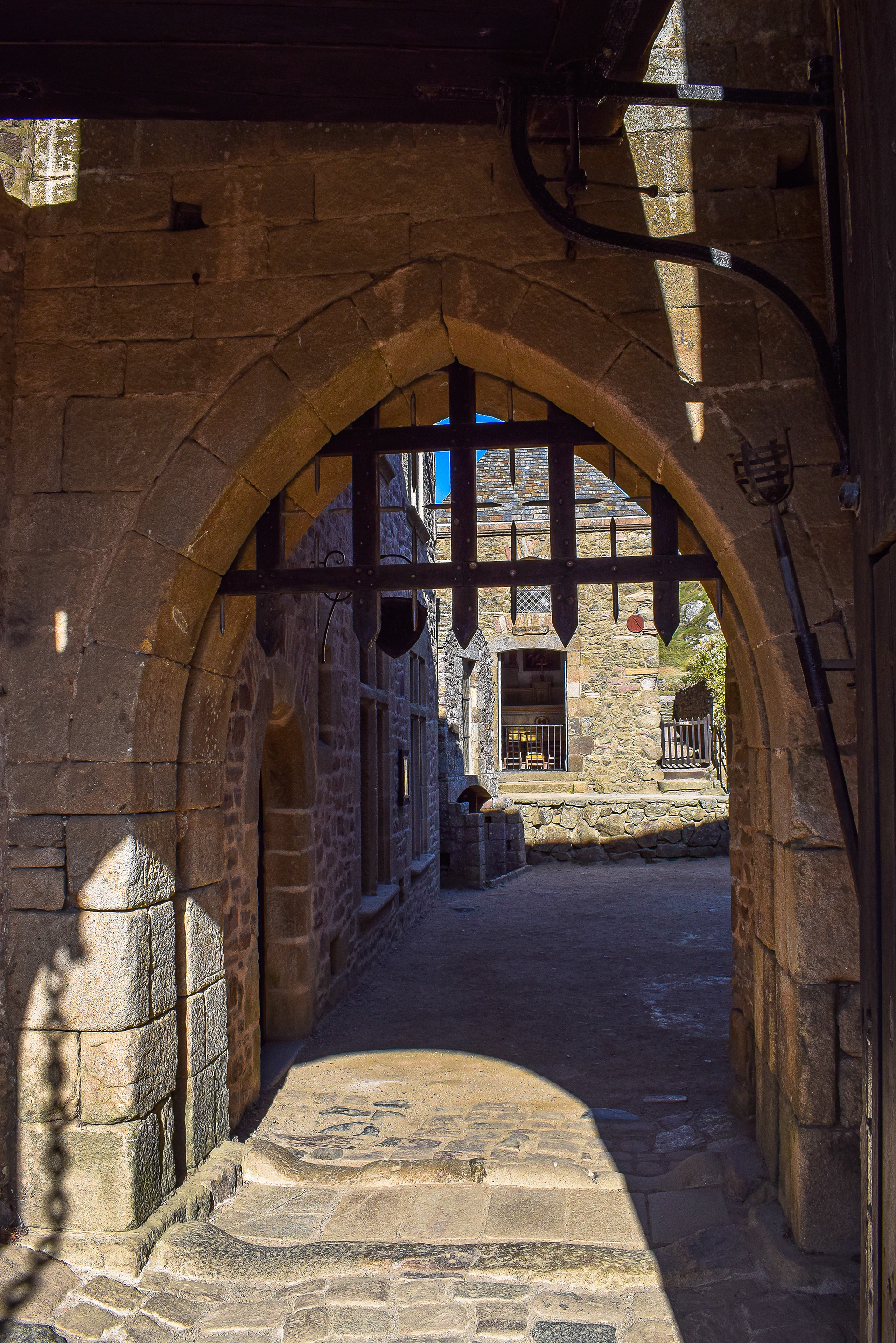 Entrée du Château de la Roche Goyon début 1340 en baie de Saint-Malo, Plévenon en Bretagne, photo 94