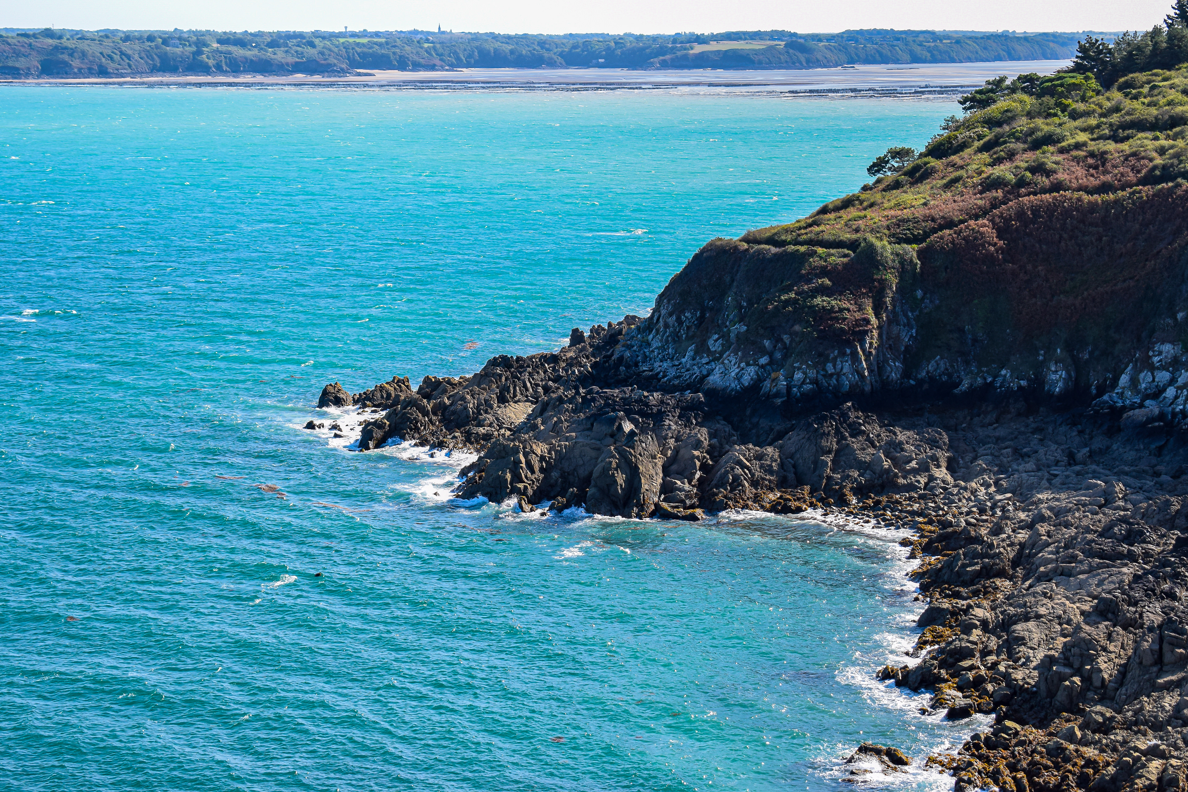 Baie de Saint Malo, côte émeraude, commune de Plévenon en Bretagne photo 88