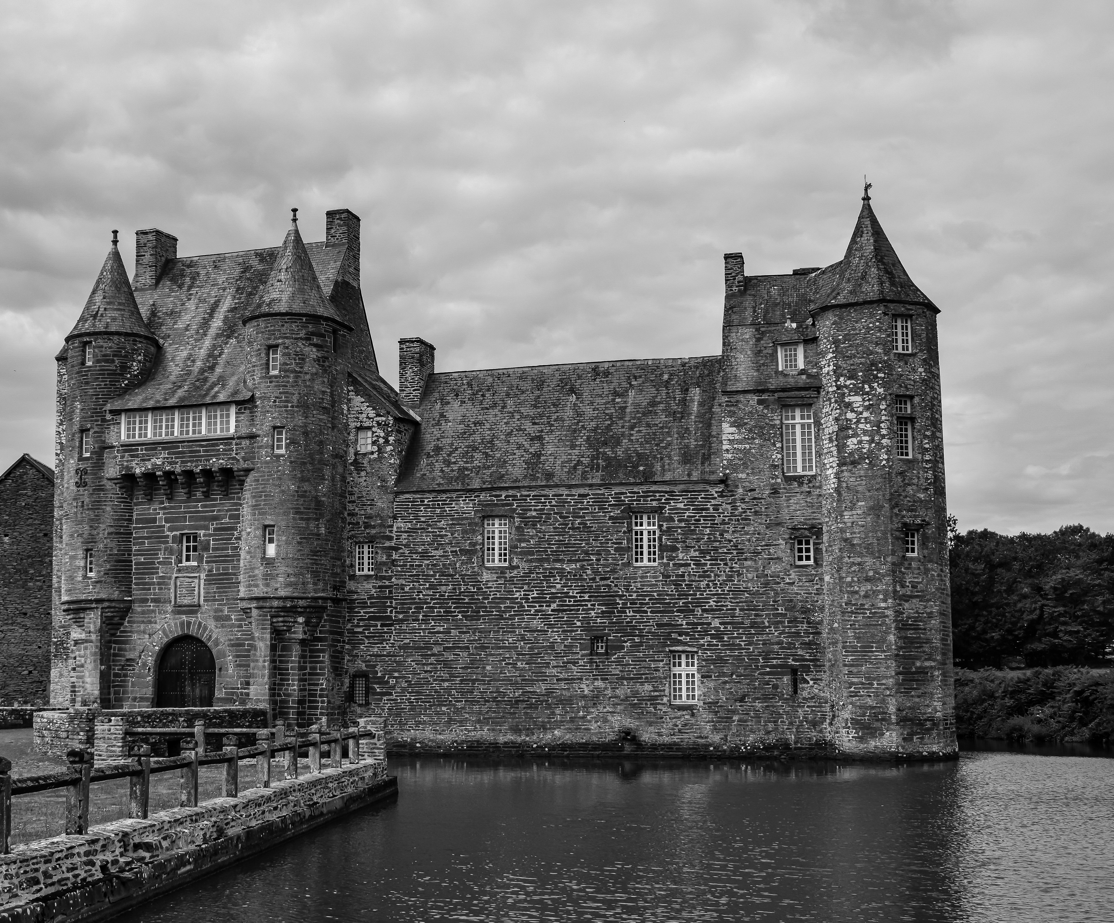 Château de Trécesson en Bretagne France photo 57
