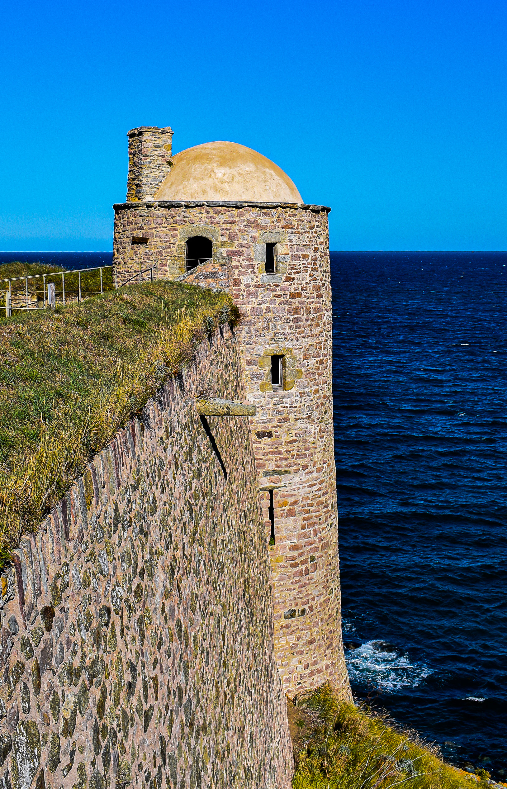 Château de la Roche Goyon, tour des arbalétriers en baie de Saint-Malo, Plévenon en Bretagne, photo 90