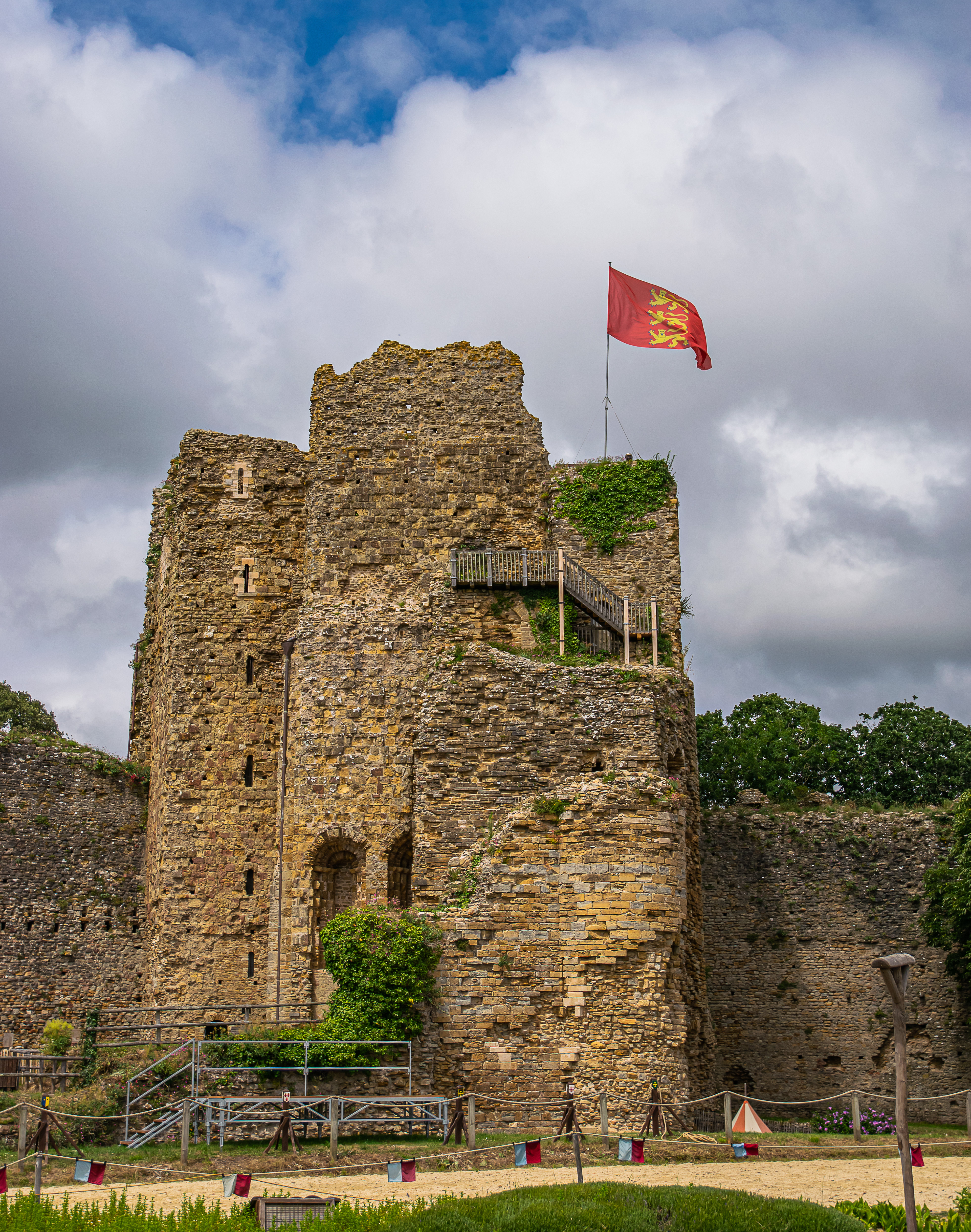 Donjon du Château de Talmont, Vendée France, photo 108