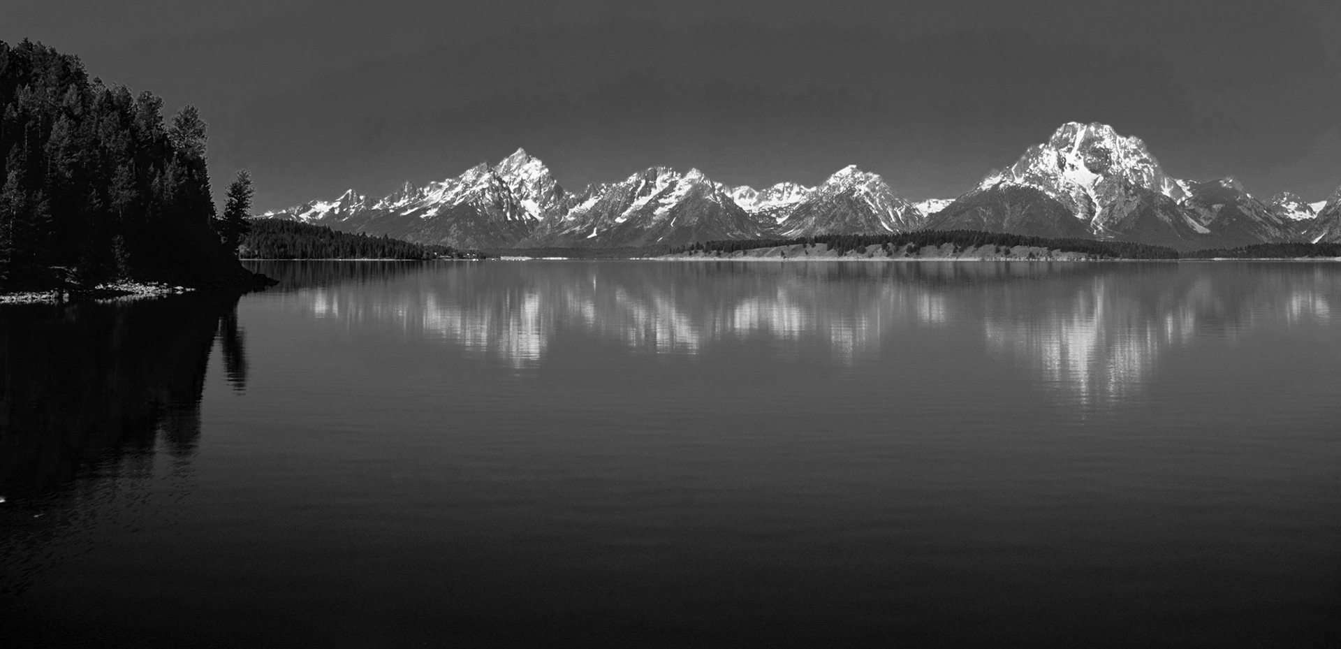 Jackson Lake and The Grand Tetons
