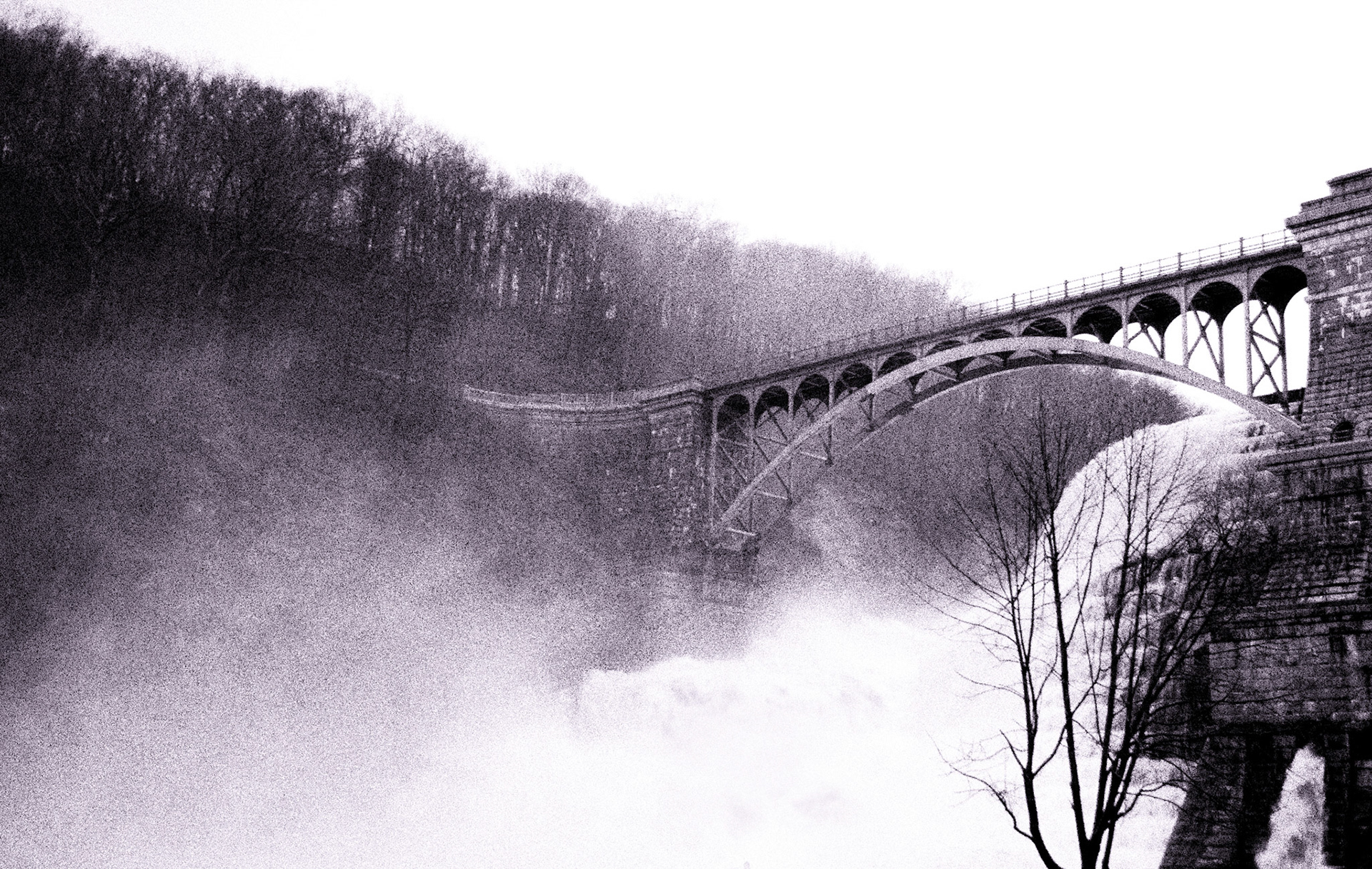 Croton Dam After 2007 Noreaster