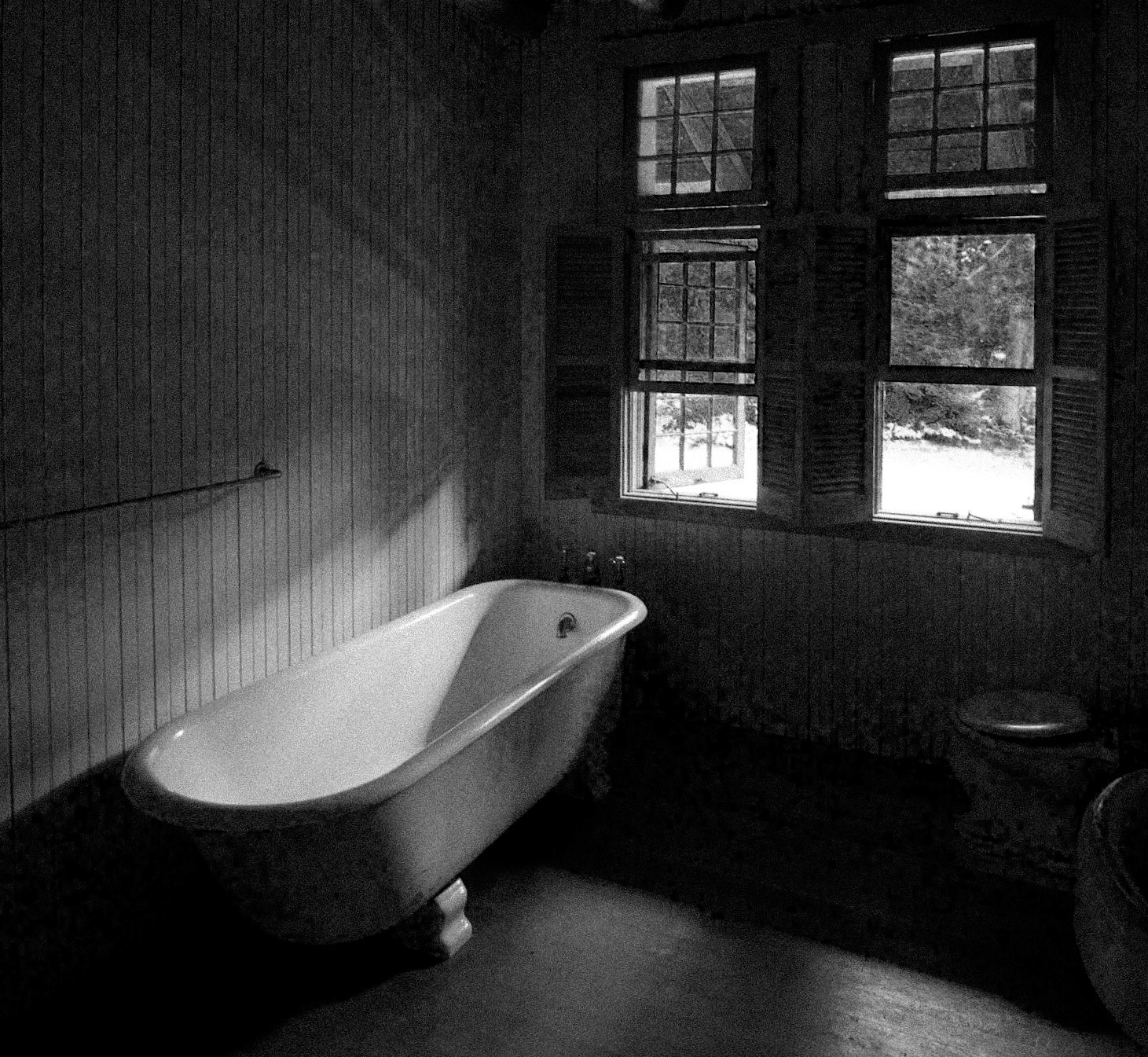 Camp Santanoni Bathroom