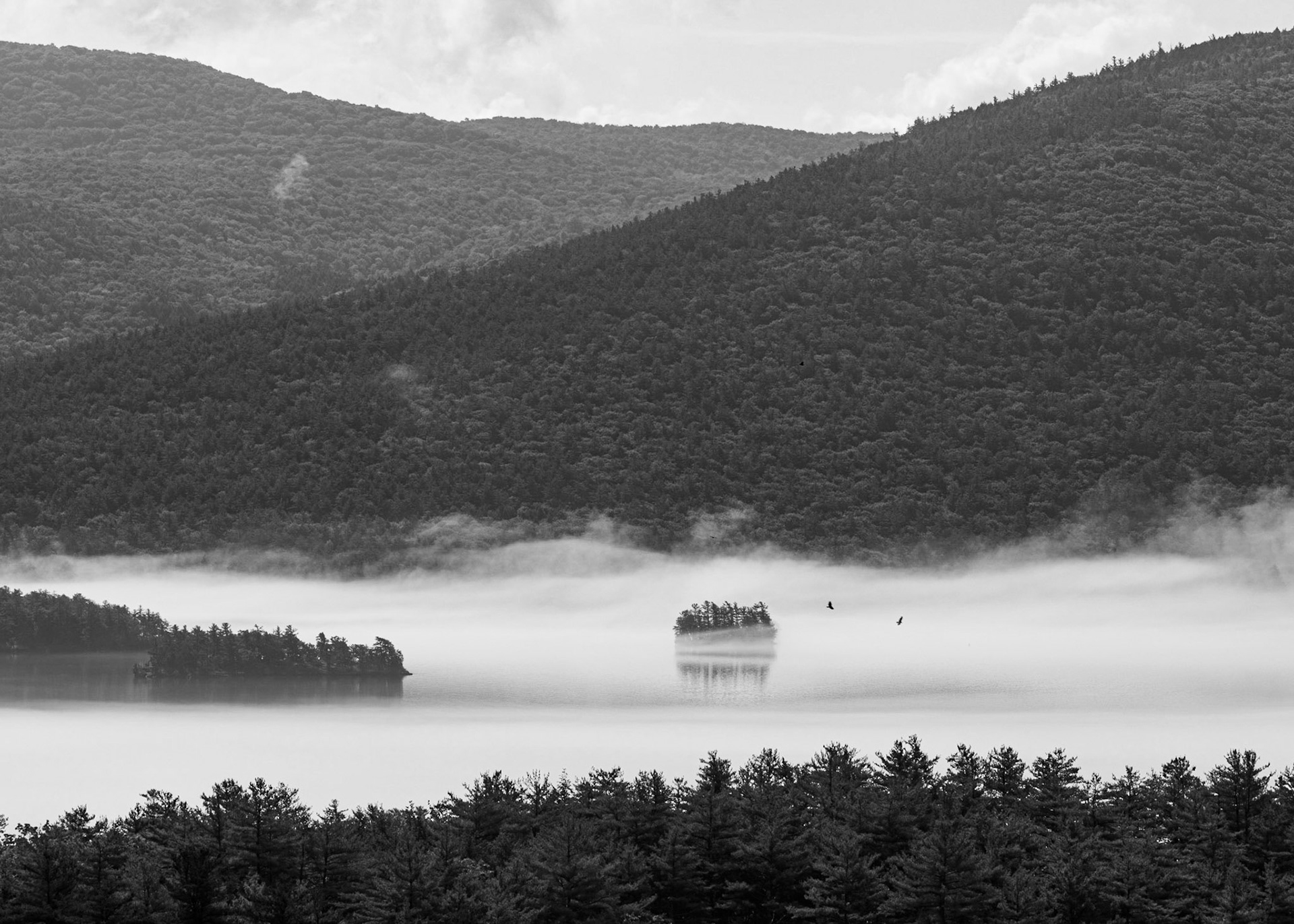 Huckleberry and Perch Islands