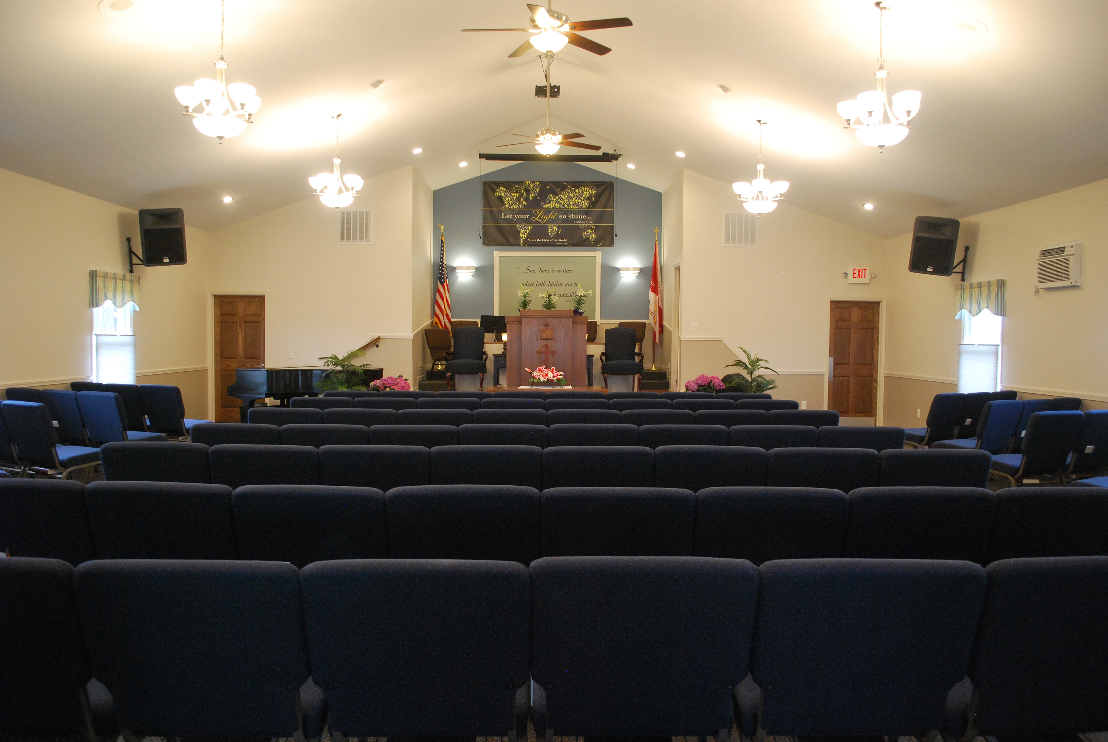 Calvary Baptist Church auditorium
