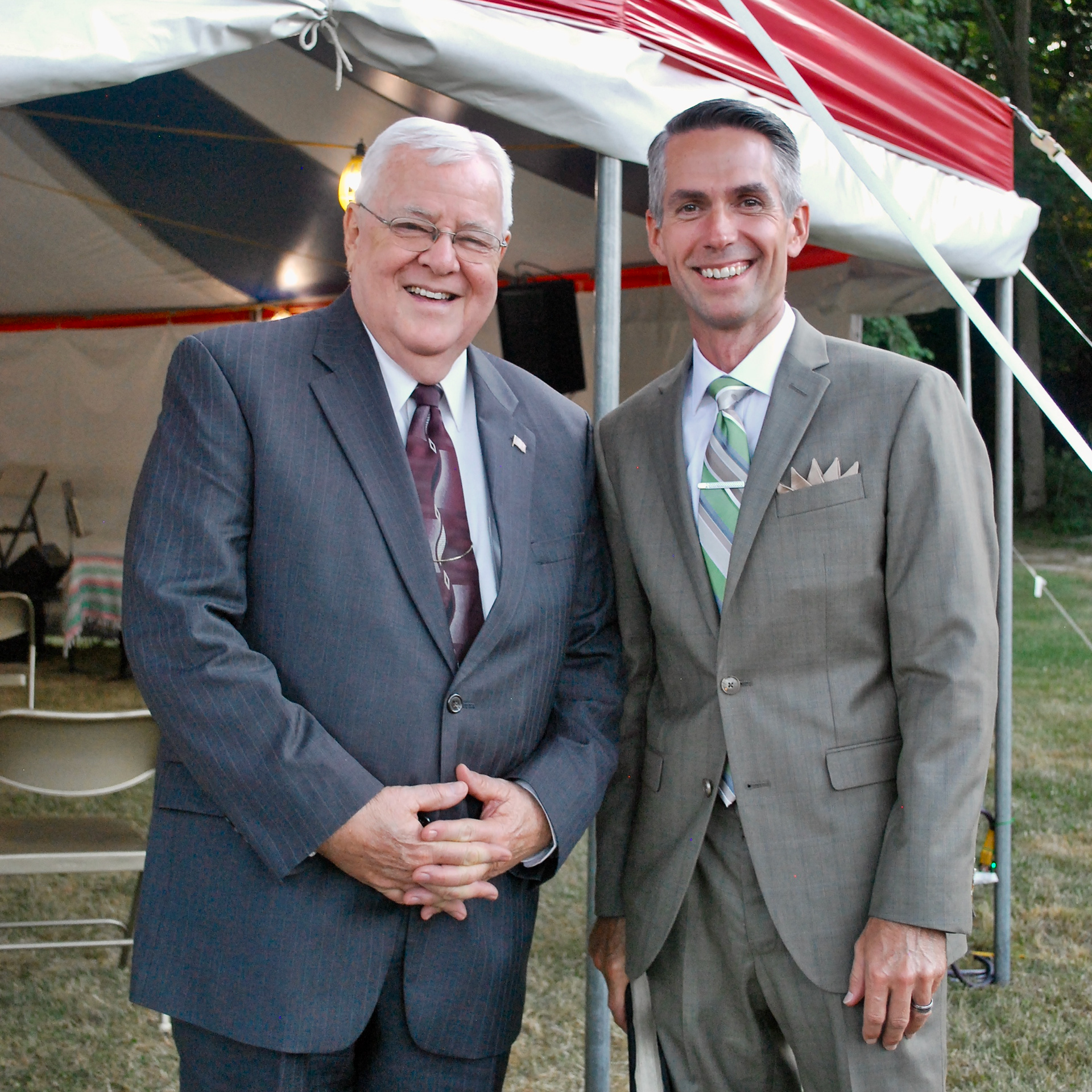Dr. Ron Hodge (left), Pastor Matthew LaFave (right)