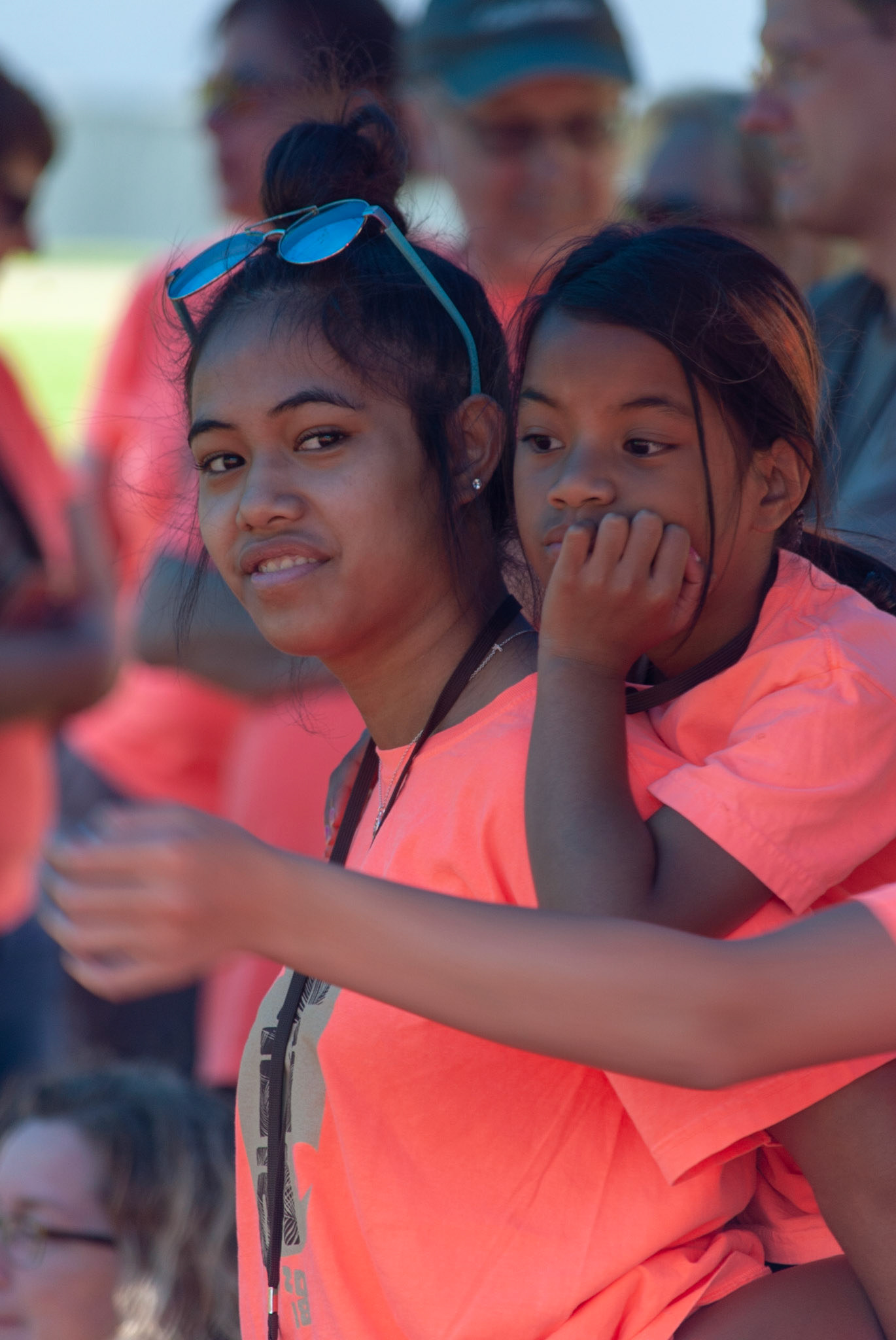 Marshallese Kids at Camp Iakwe 2018. Camp Iakwe is a yearly Cultural Camp for Families with Adopted Marshallese Children.