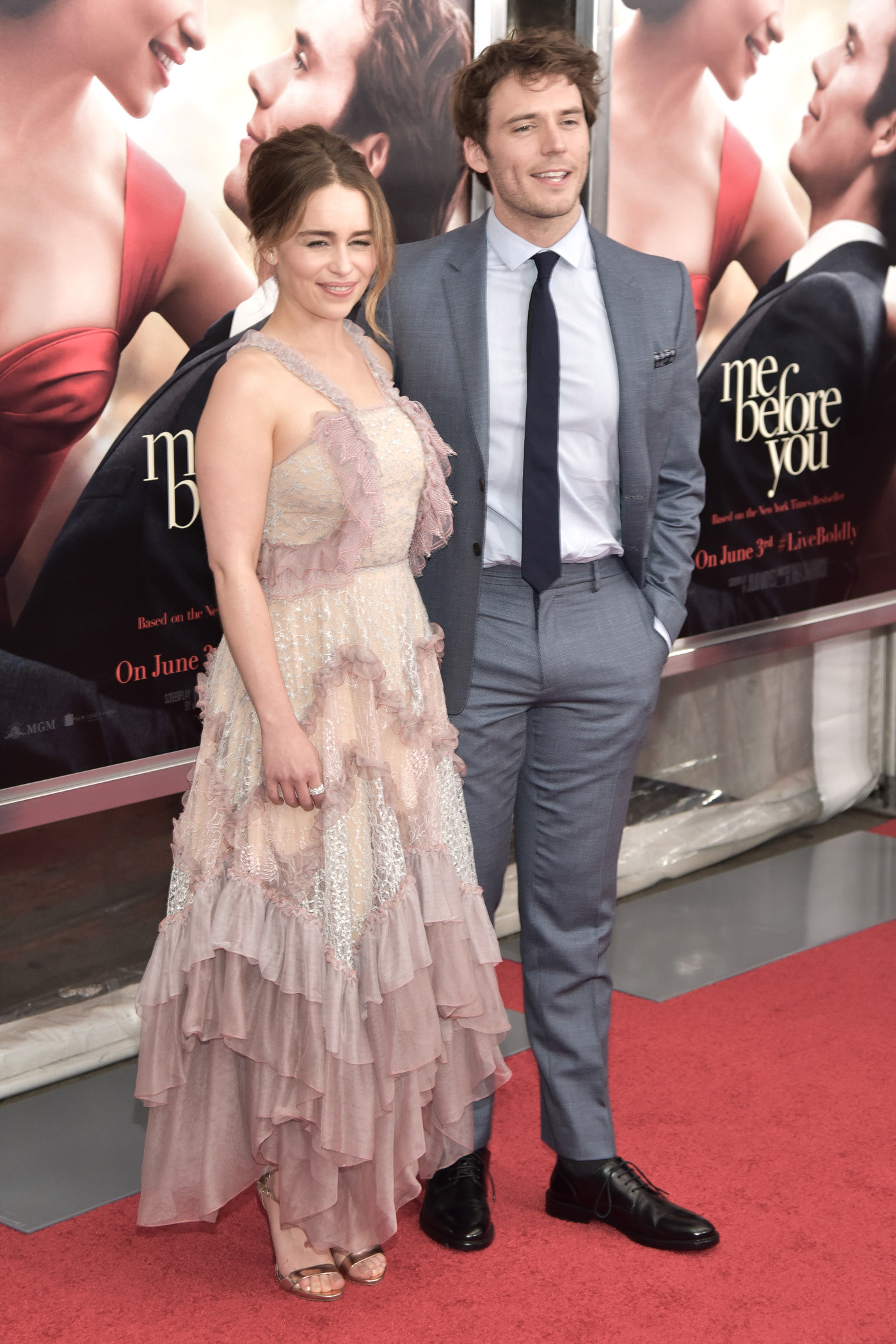 Sam Claflin and Emilia Clarke