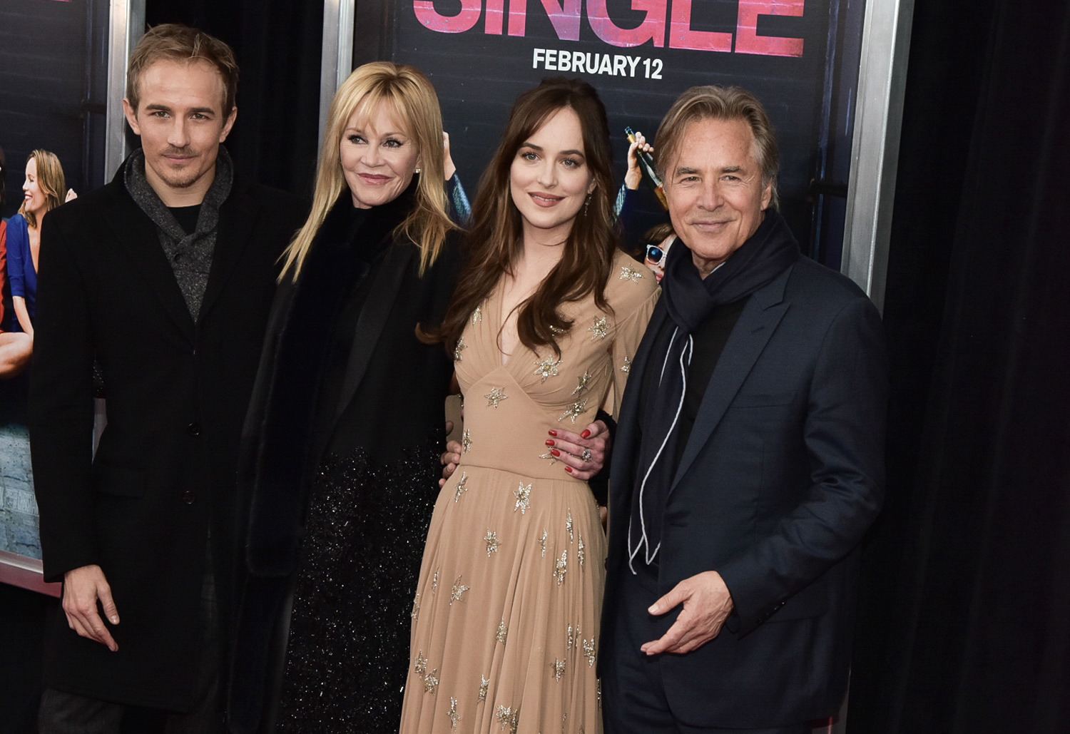 Jesse Johnson, Melanie Griffith, Dakota Johnson, Don Johnson