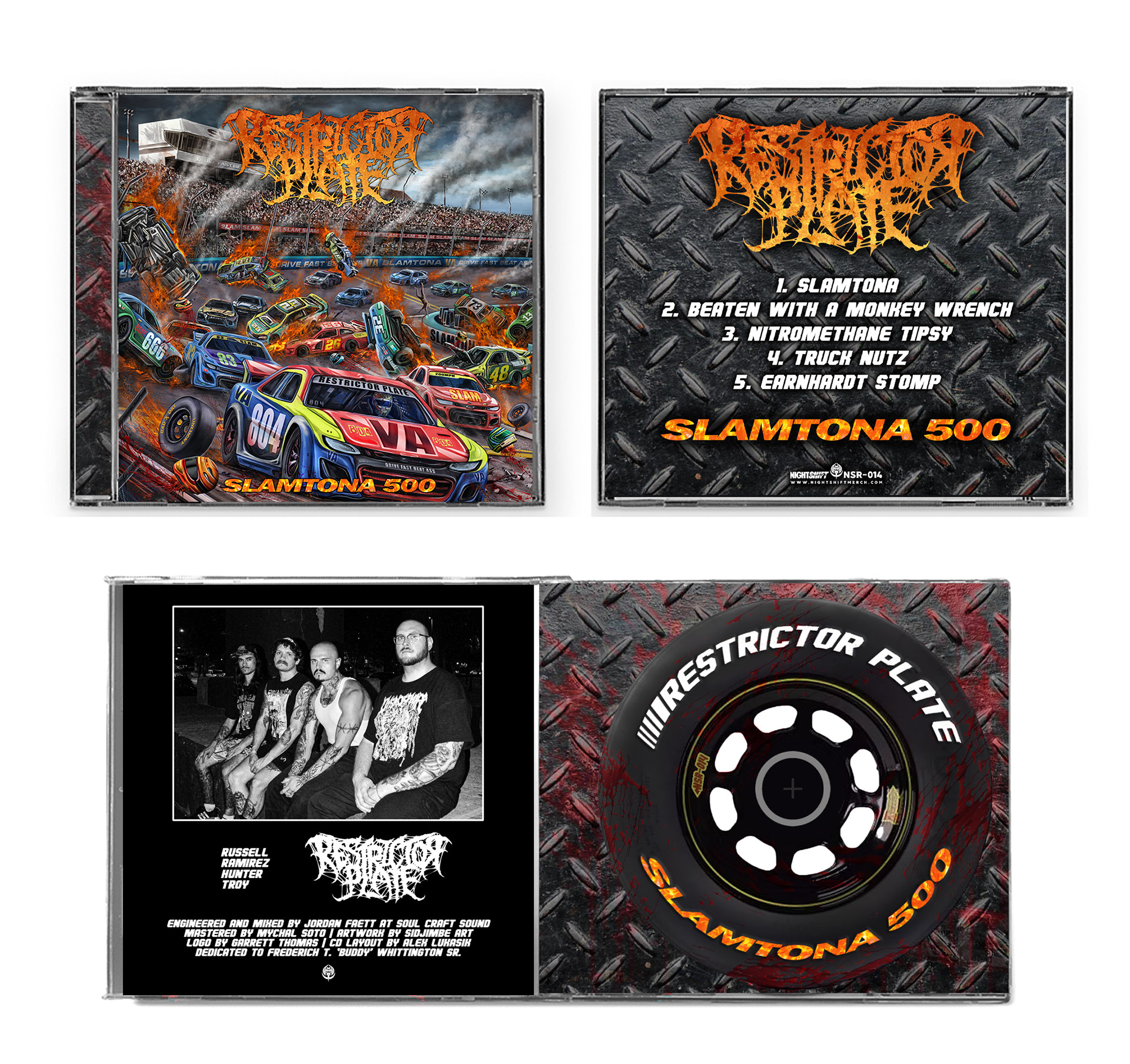 CD mock including all panels