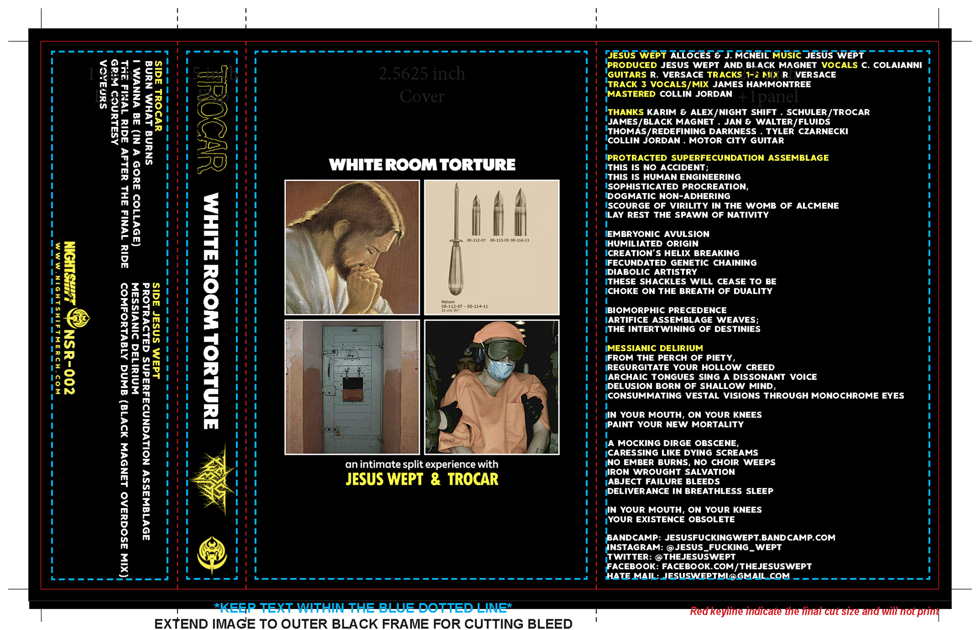 cassette j card (outer)