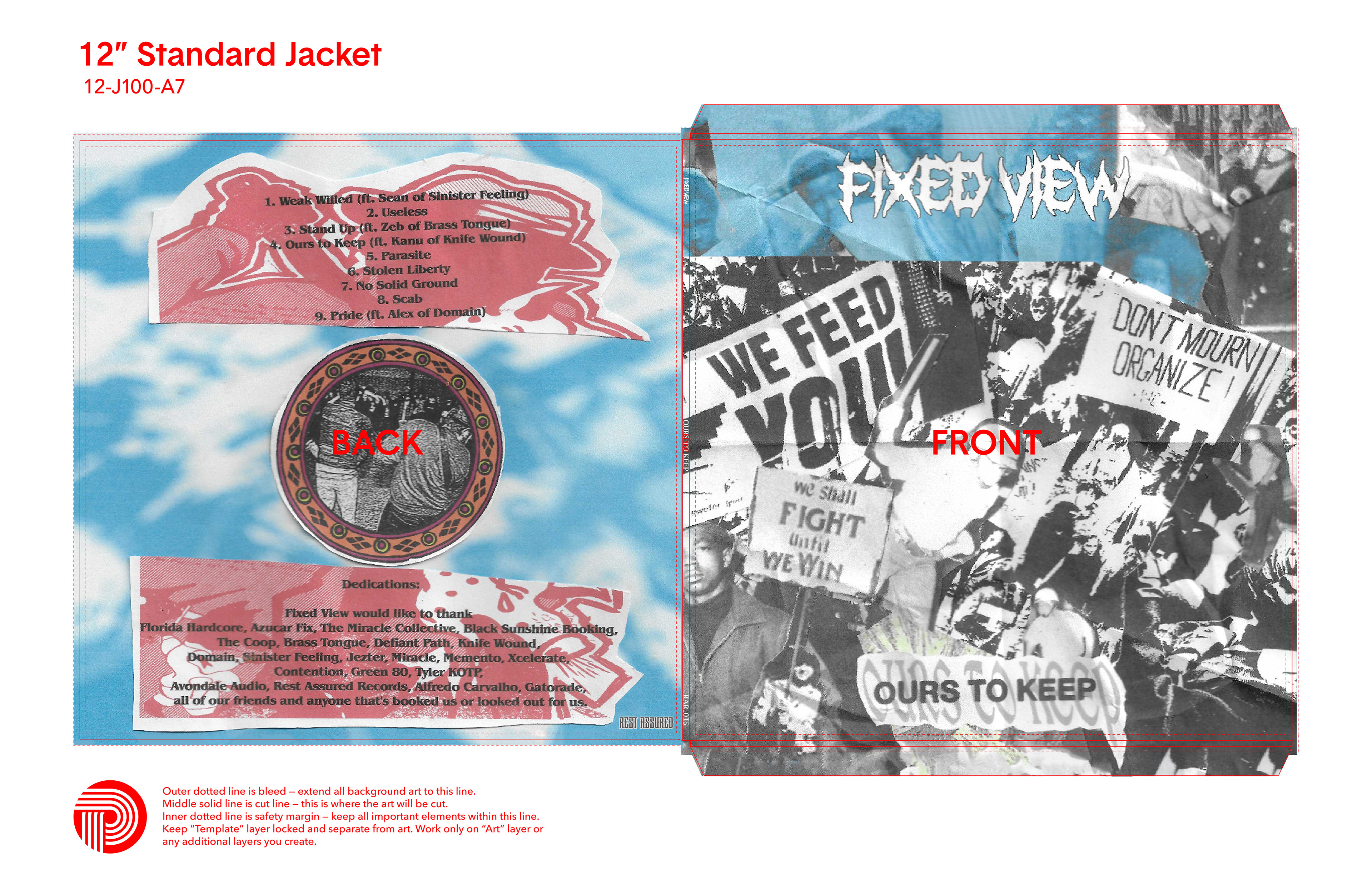 12" jacket