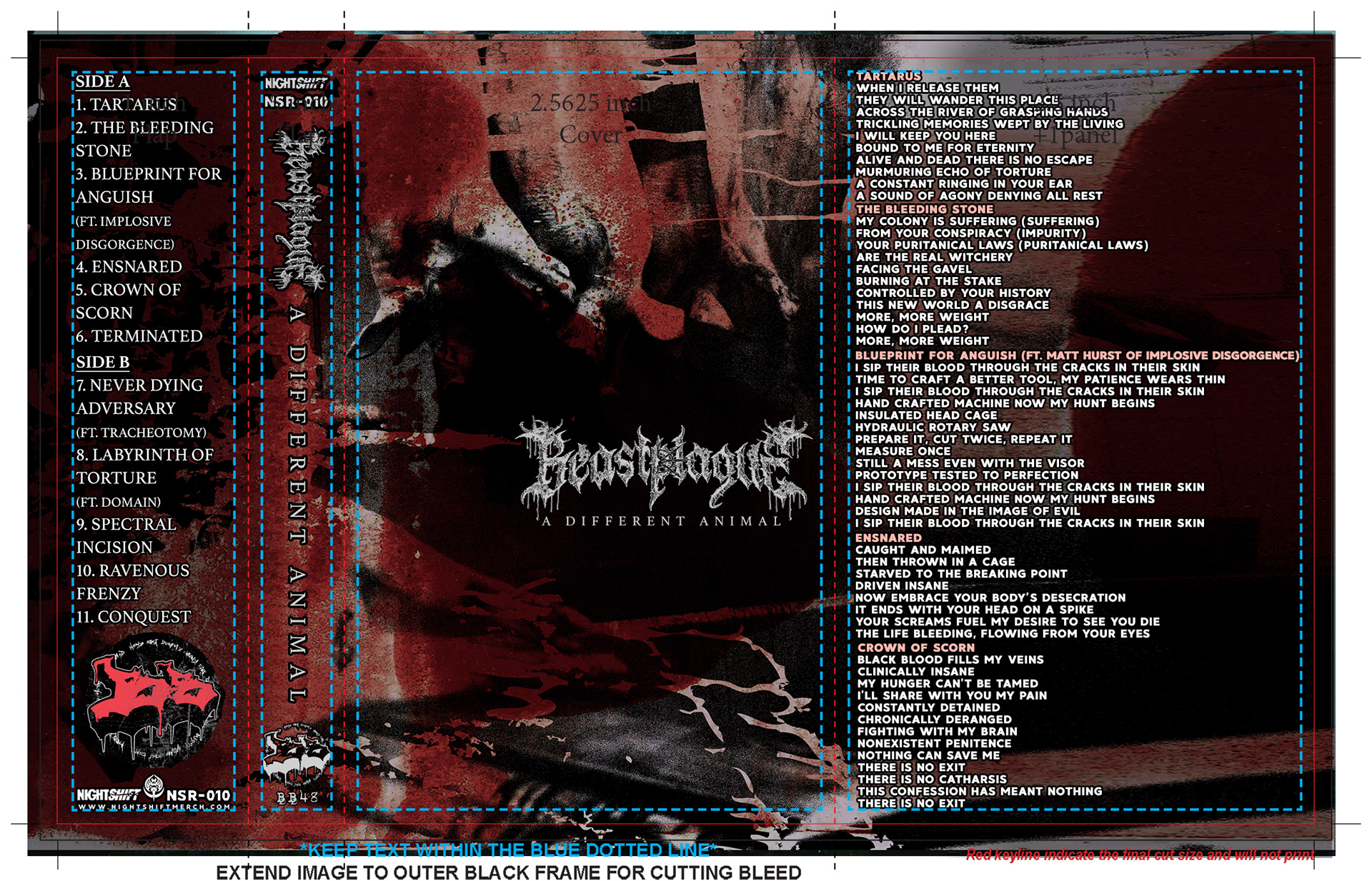 cassette j-card (outer)