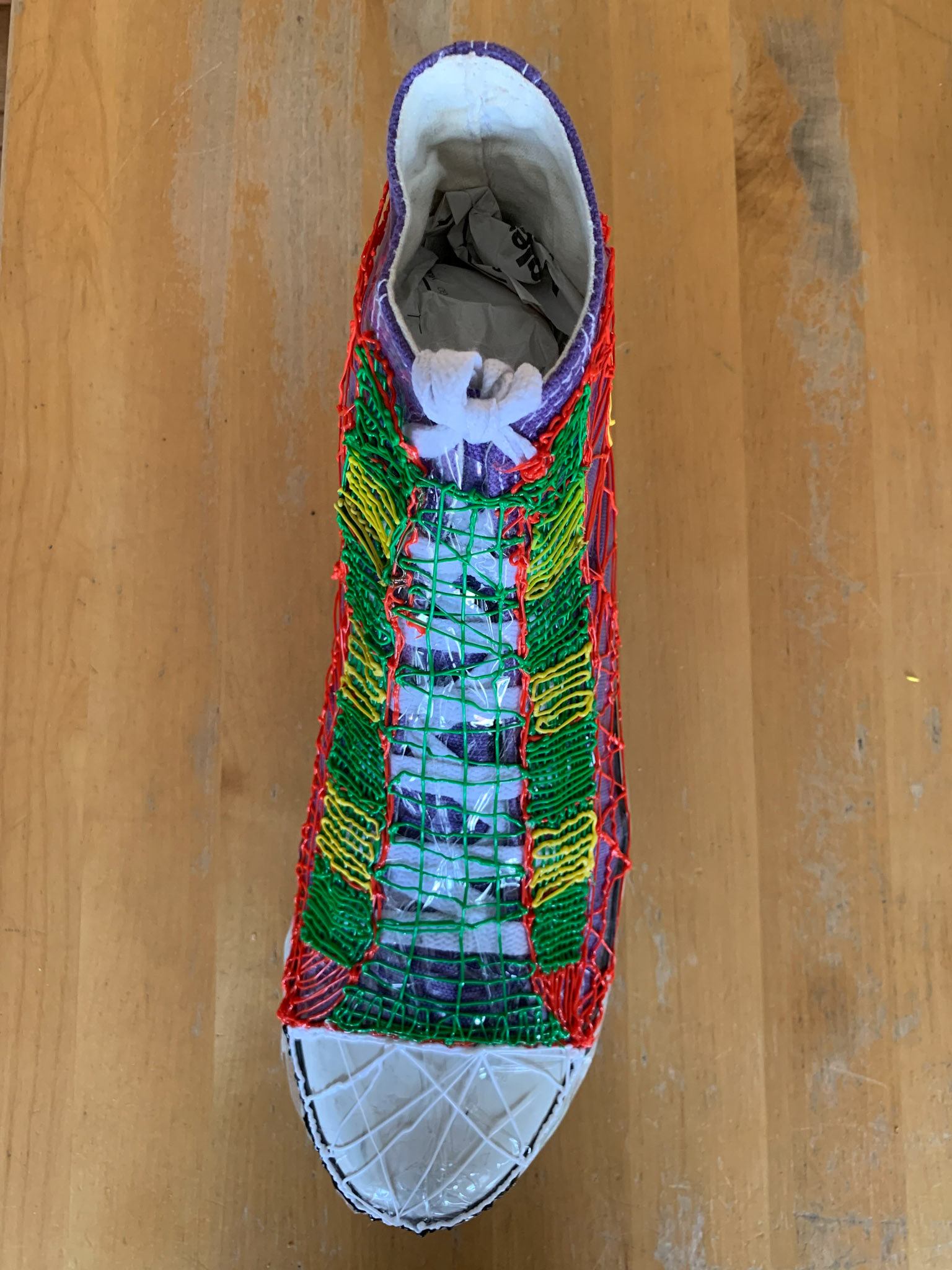 10. Bovenaanzicht sneaker