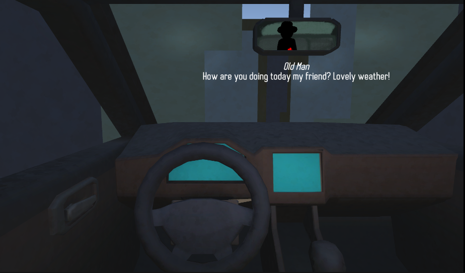 Dialogue in game