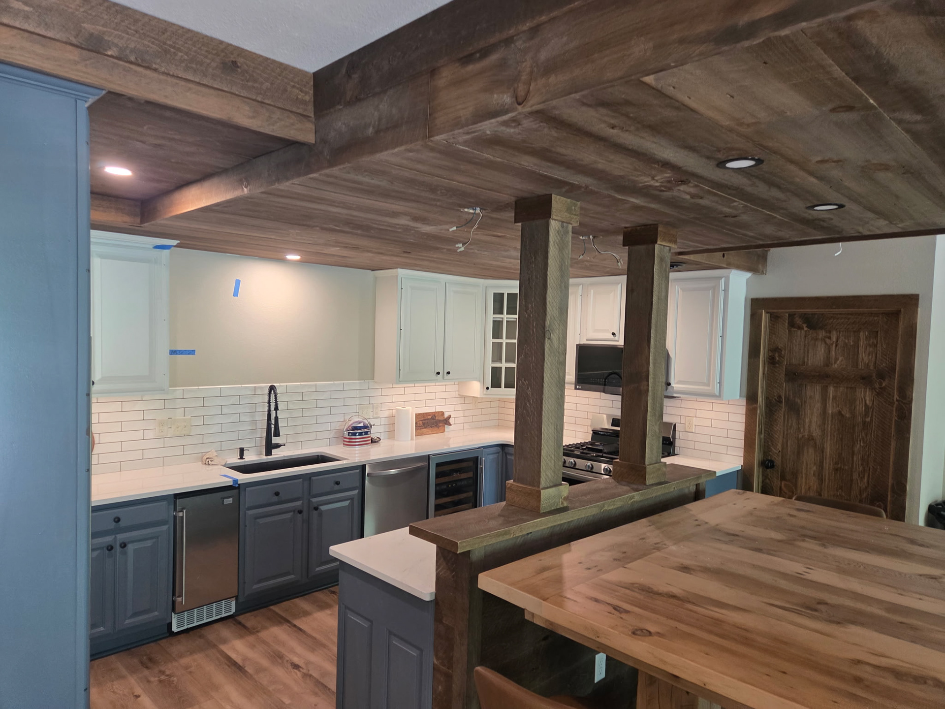 Lower level home remodel