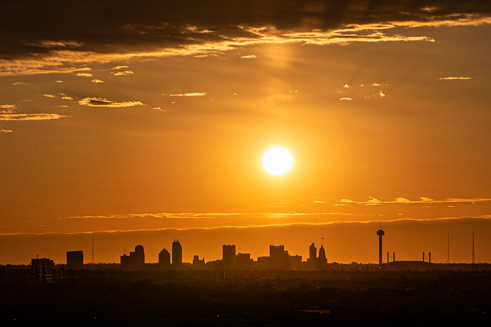 Sunrise Over San Antonio February 2020