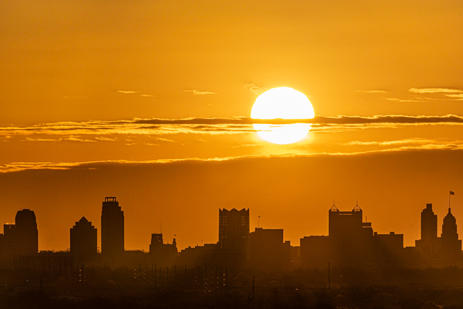 Sunrise Over Frost Tower