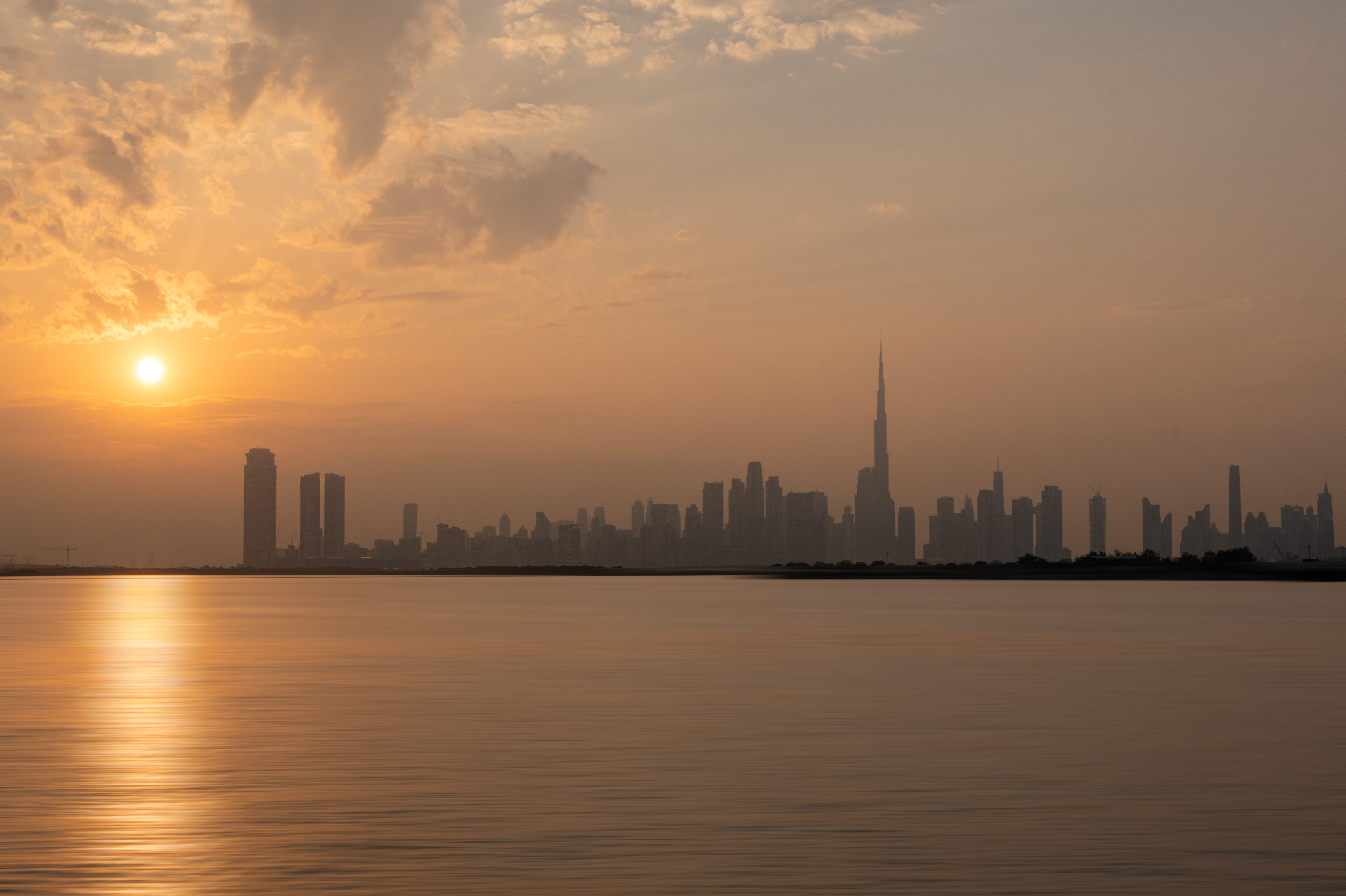 Dubai Skyline at Dusk