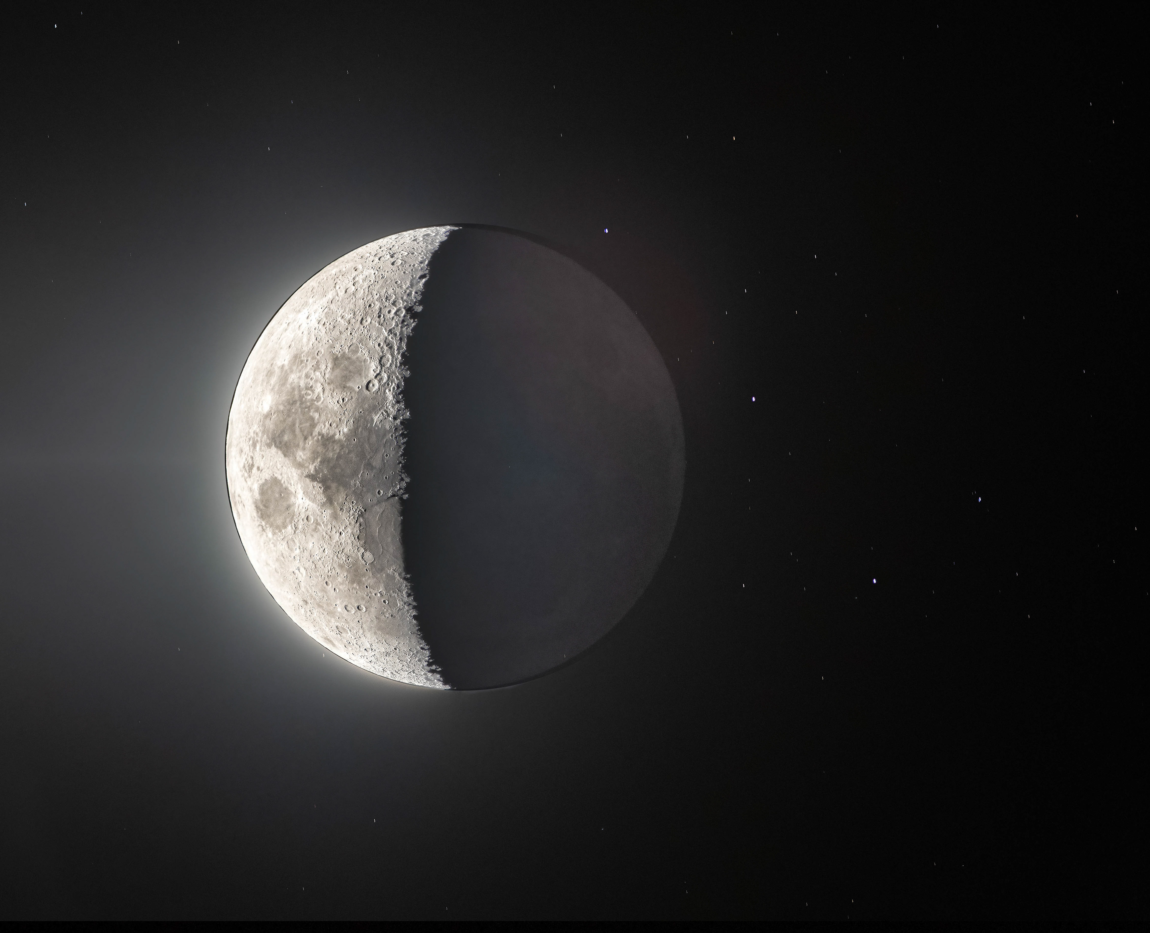 First attempt at capturing an HDR Moon