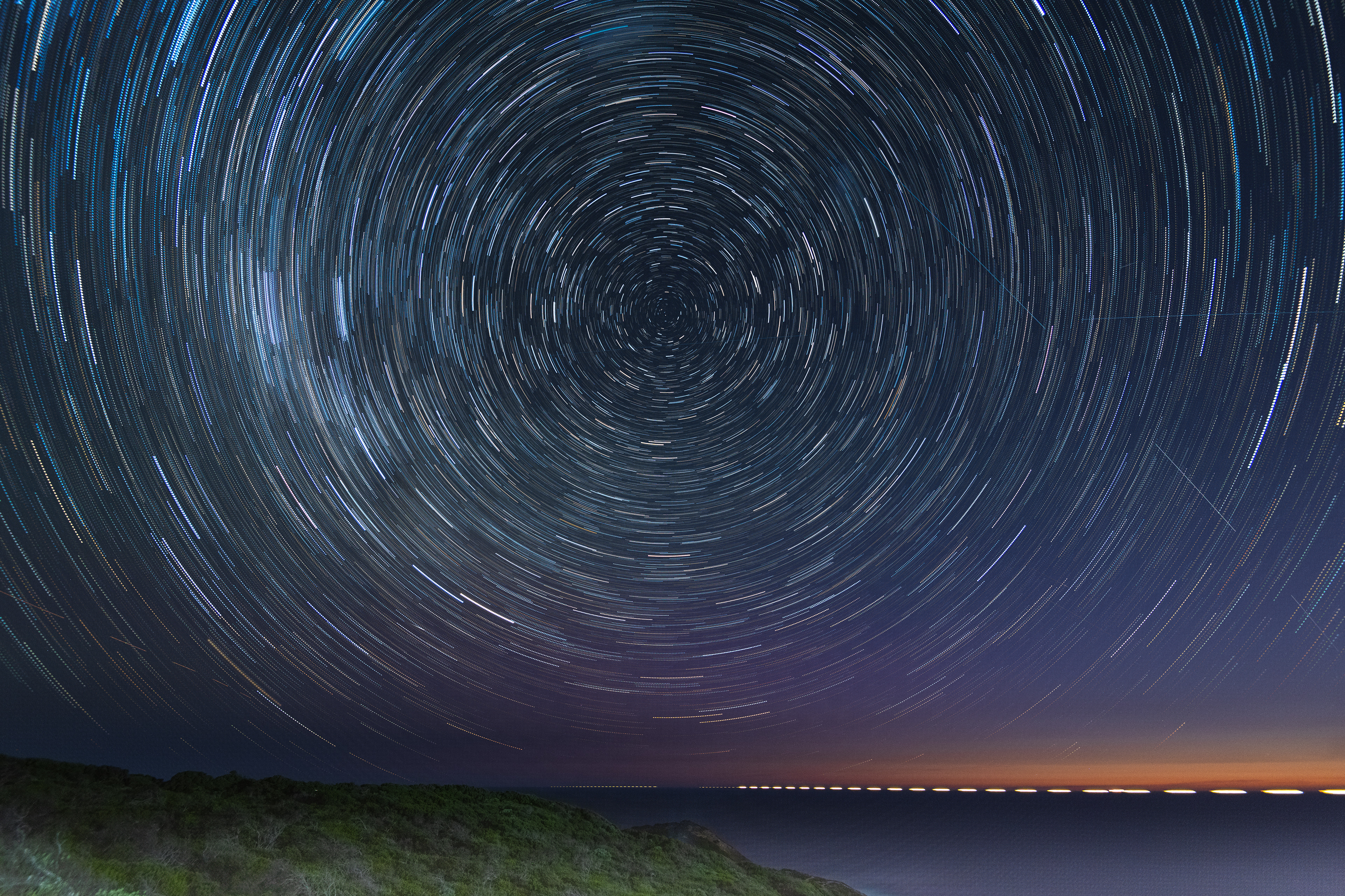 Star Trails at Mornington Peninsula