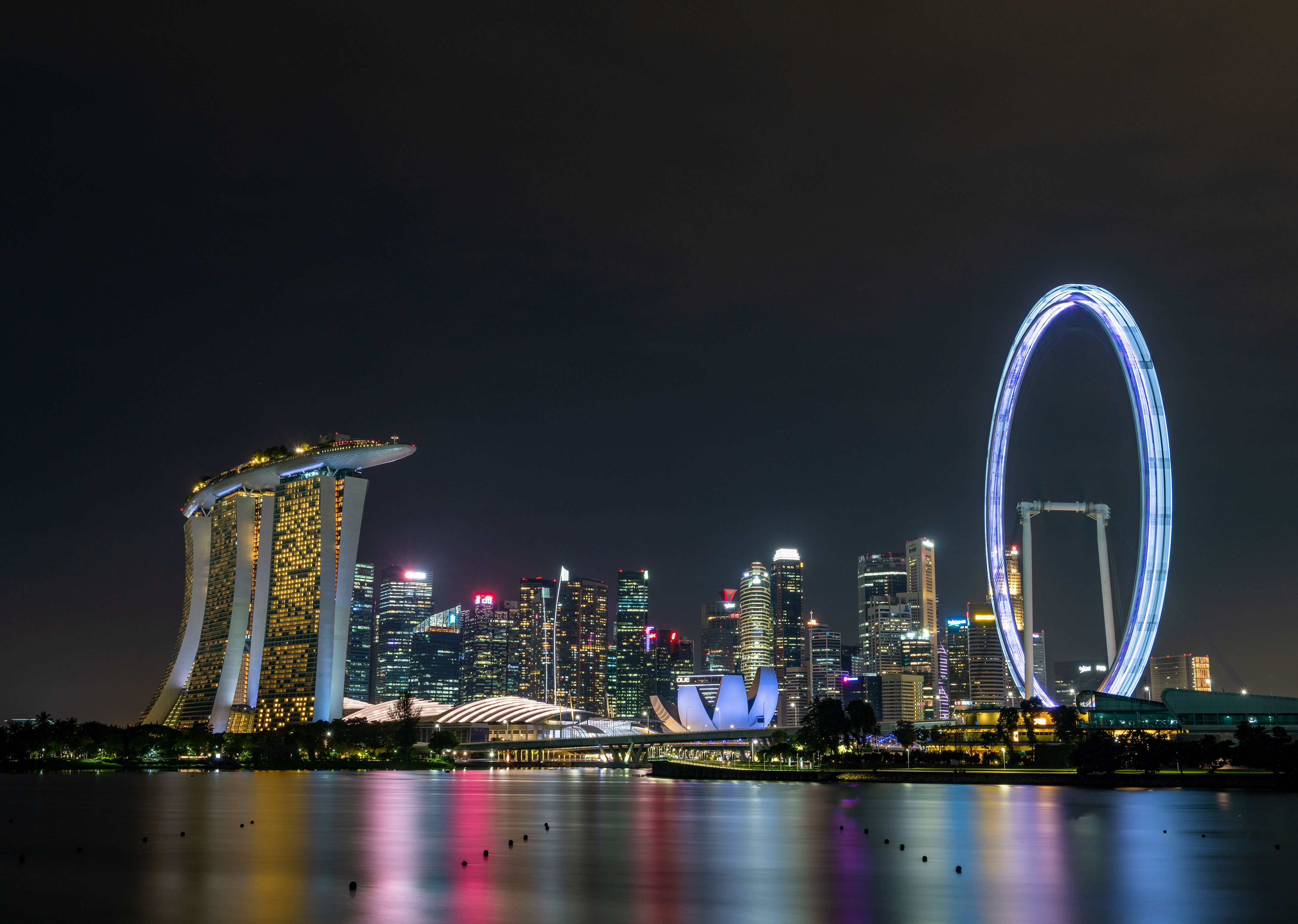 Iconic Singapore Skyline 