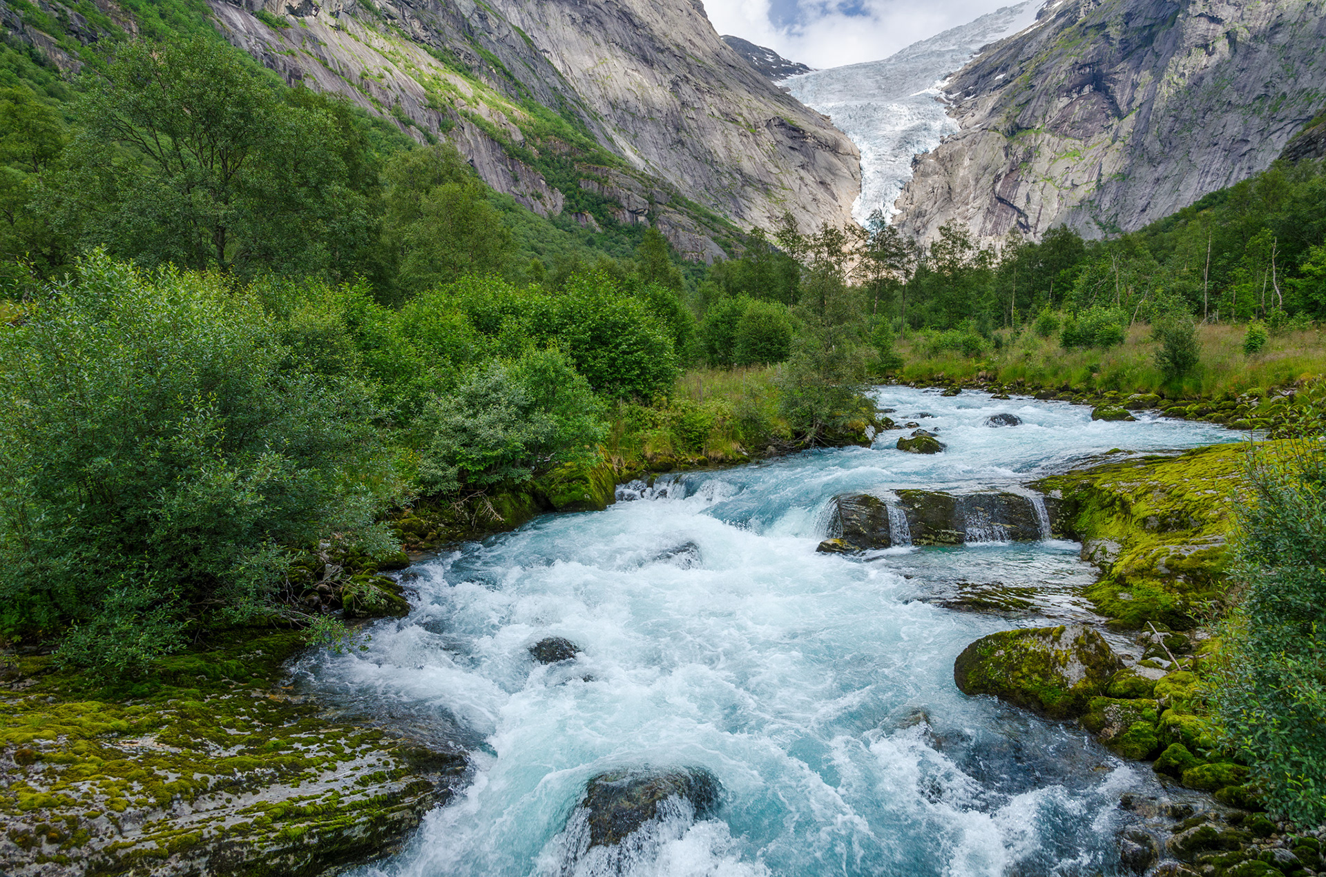 Briksdalsbreen, Norge