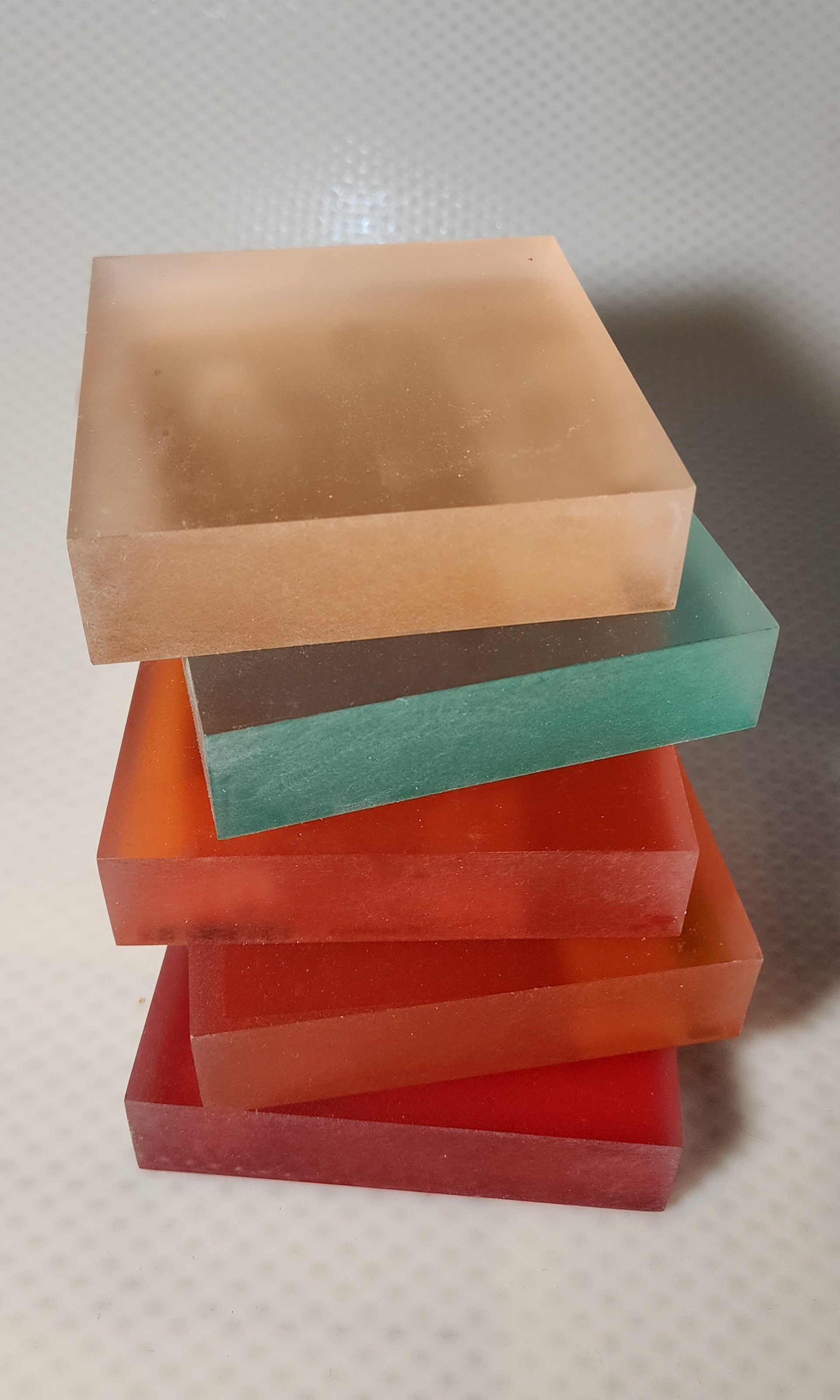 Acrylic Resin Chroma samples
