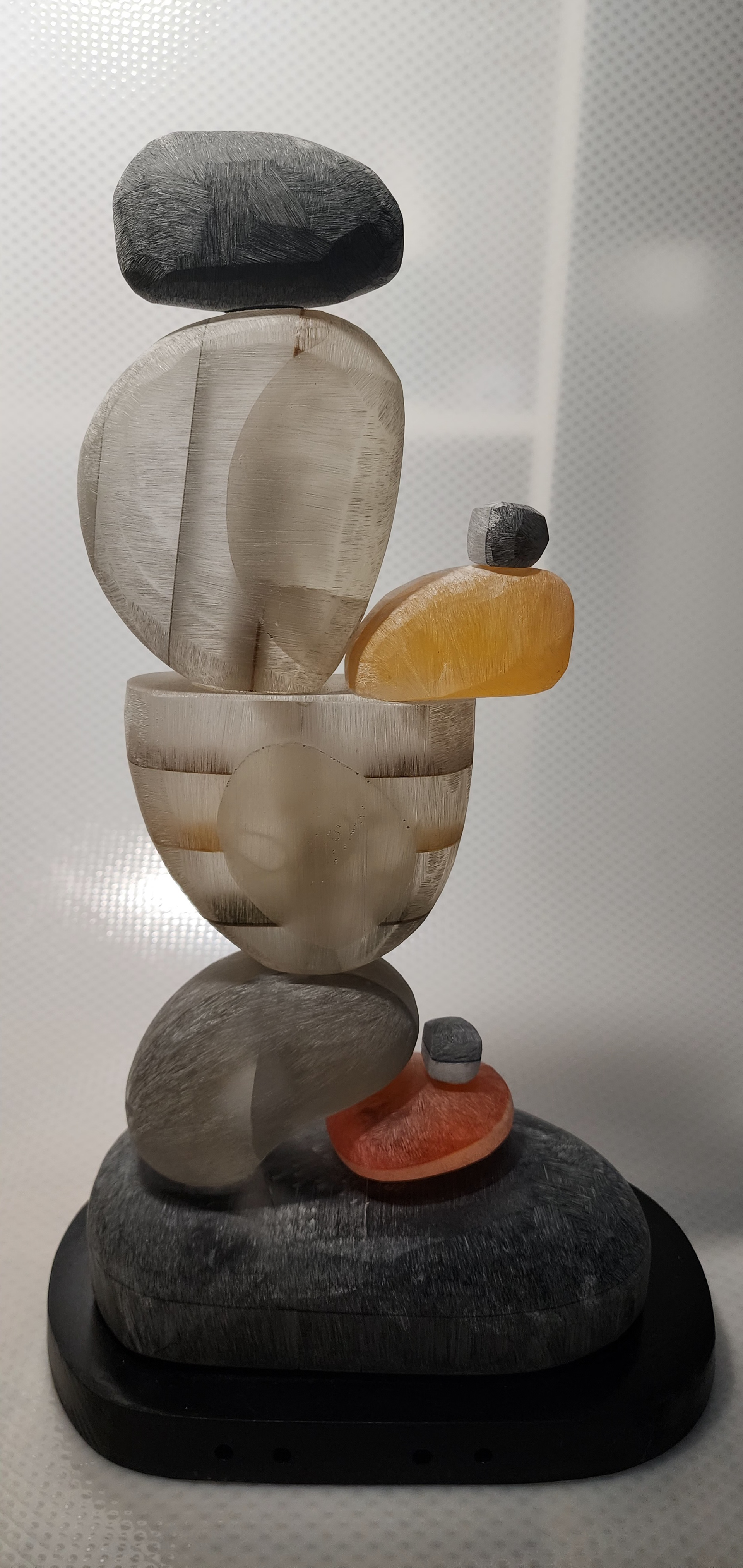 First explorations with the material 16 x 9 In