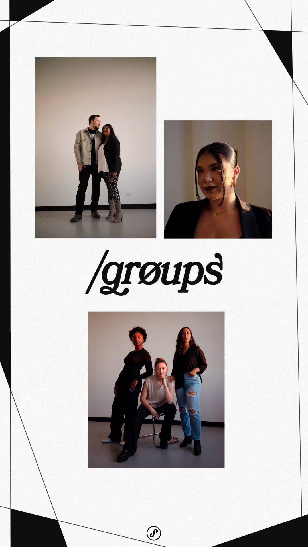 Screen asset to play during groups launch event