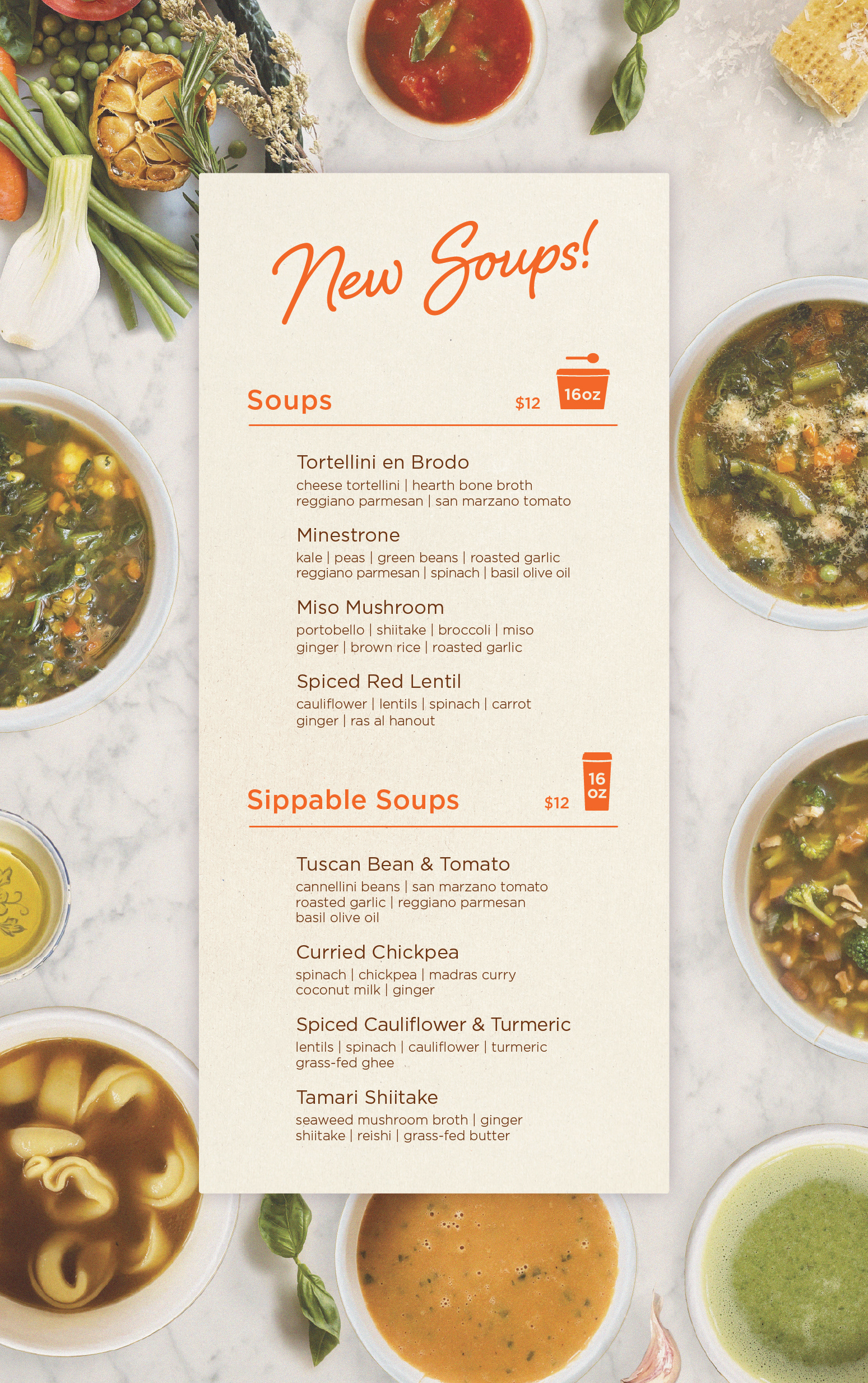 Brodo's New Soups | In-Store Marketing | Spring 2022