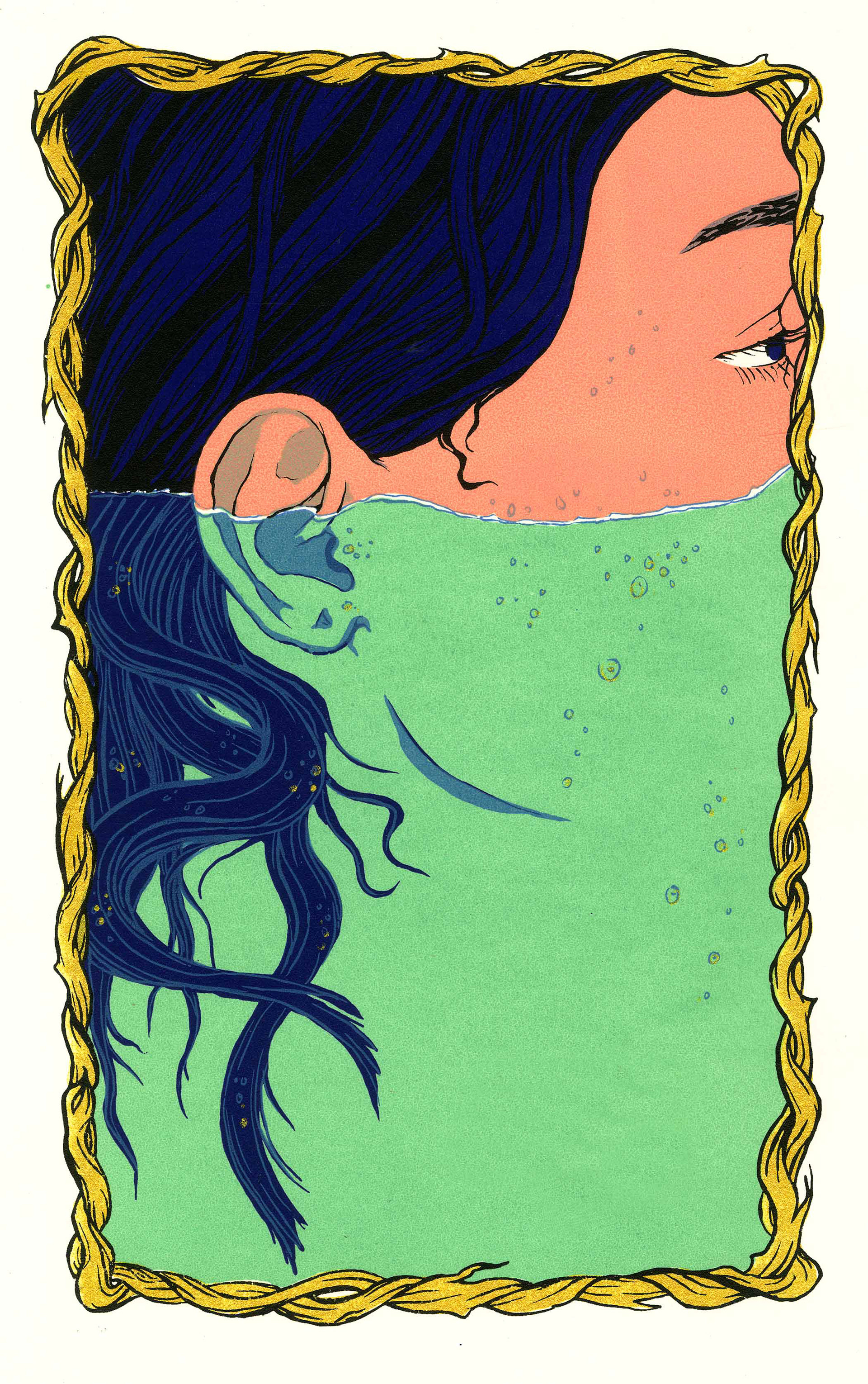 Happy Space | Screenprint | 2 of 2 | 2016