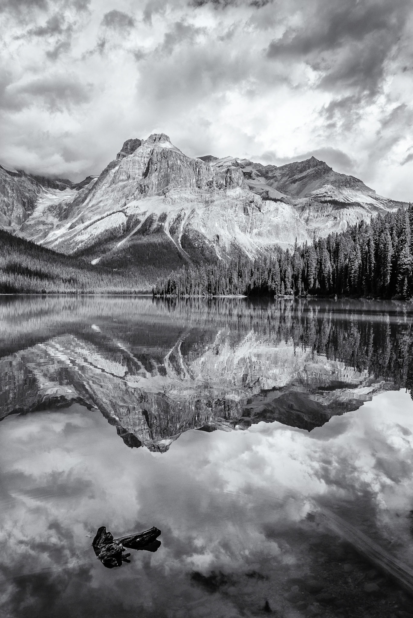 A Break in the Storm (B&amp;W)