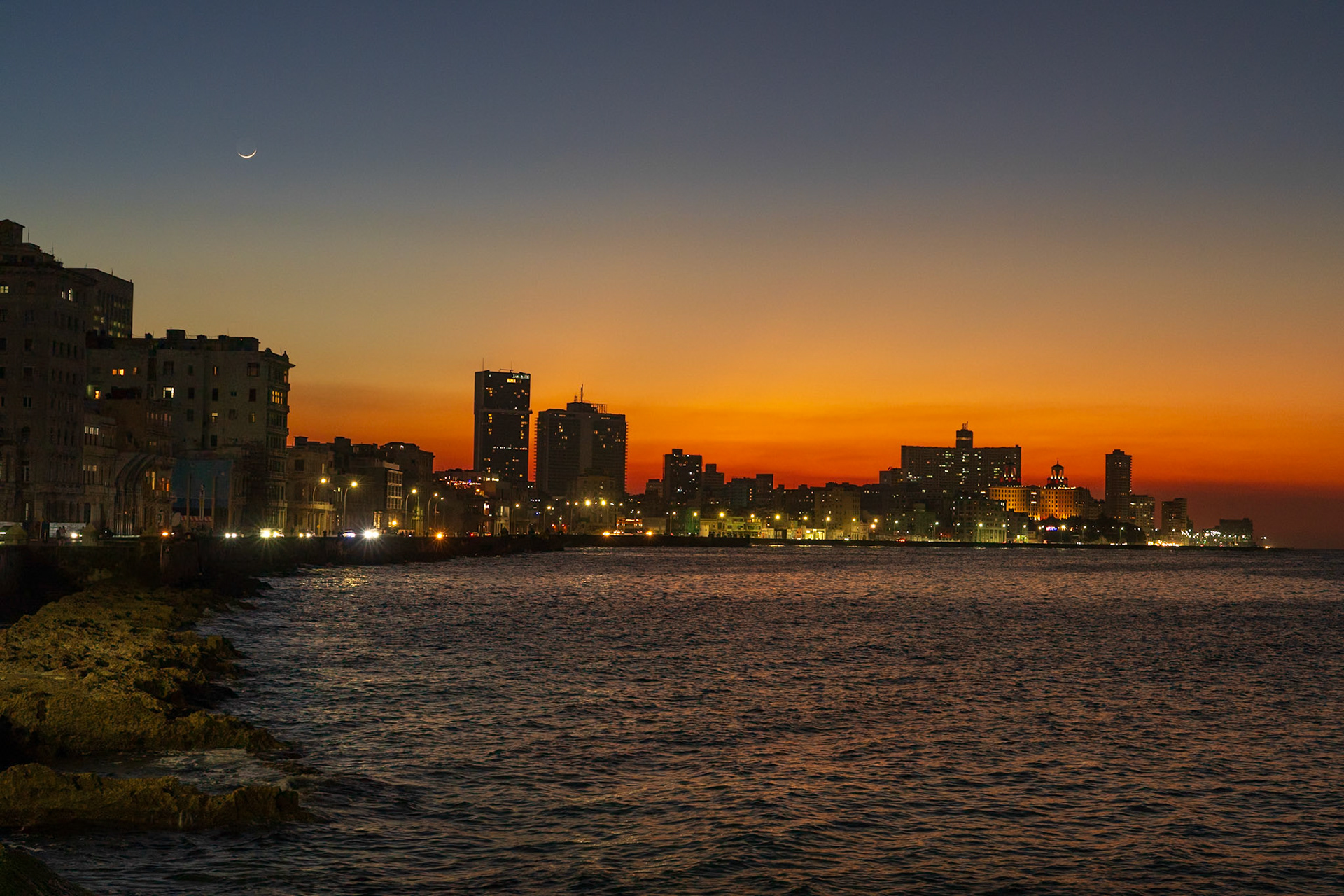 The Malecon is a lovely coastal walk