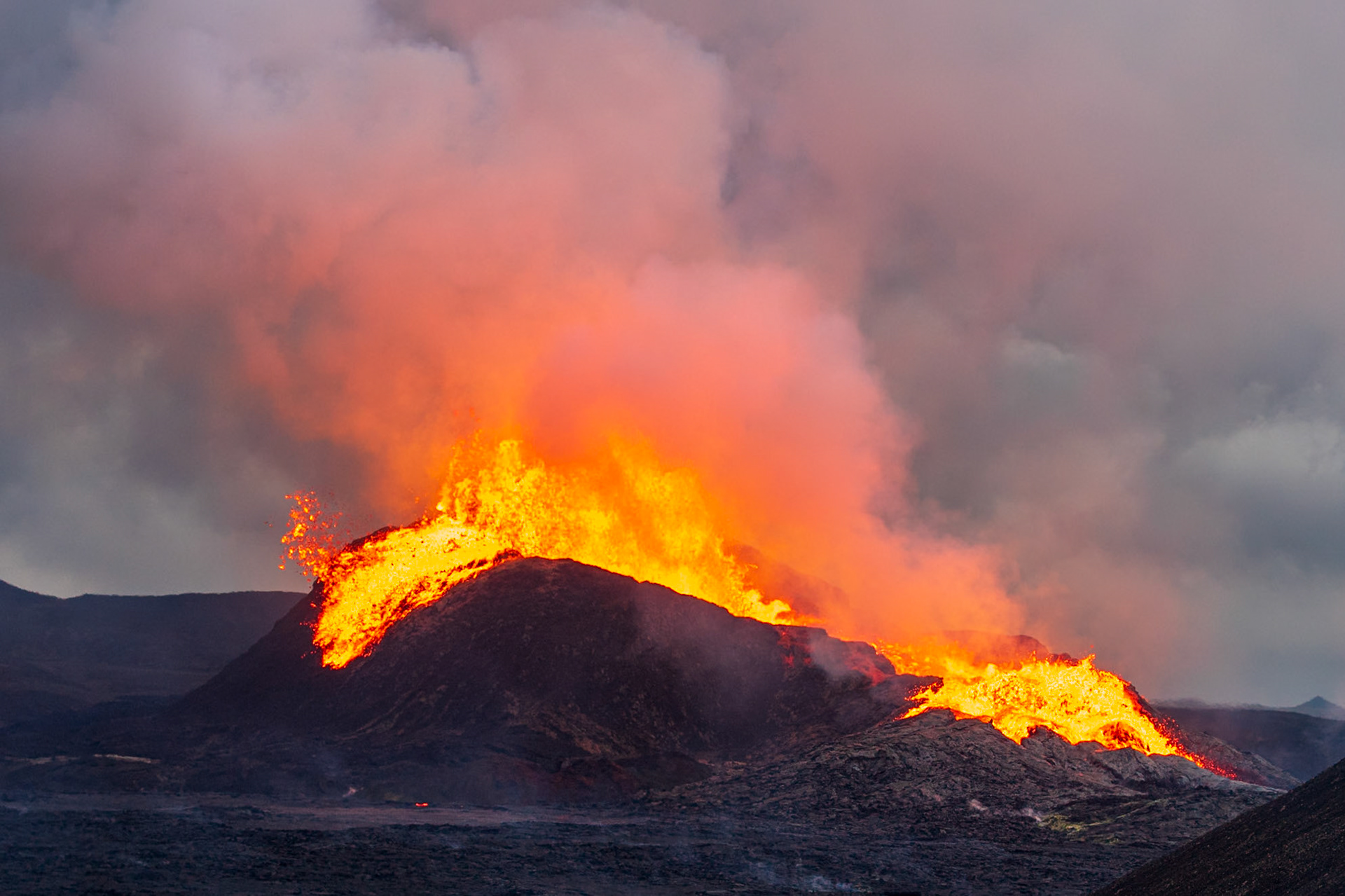 agradalsfjall Volcano