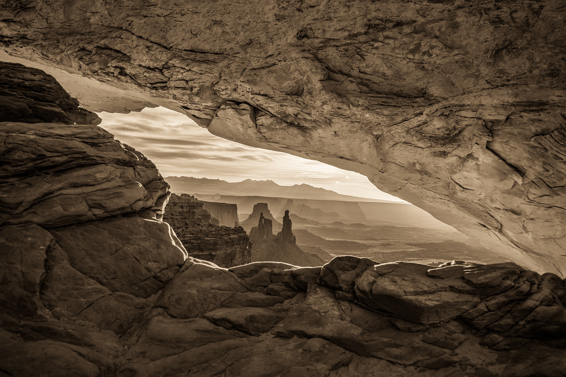 Mesa Window at Sunrise