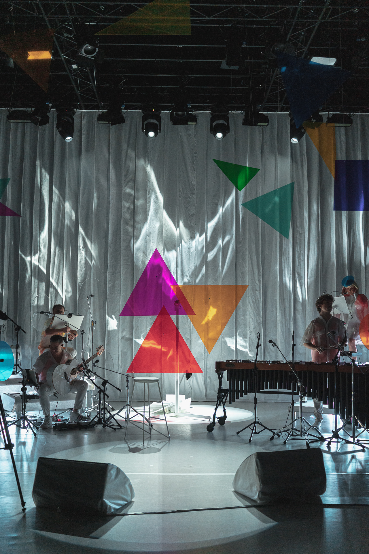 Making of MTV Unplugged Natalia Kukulska - the stage set ready for the concert