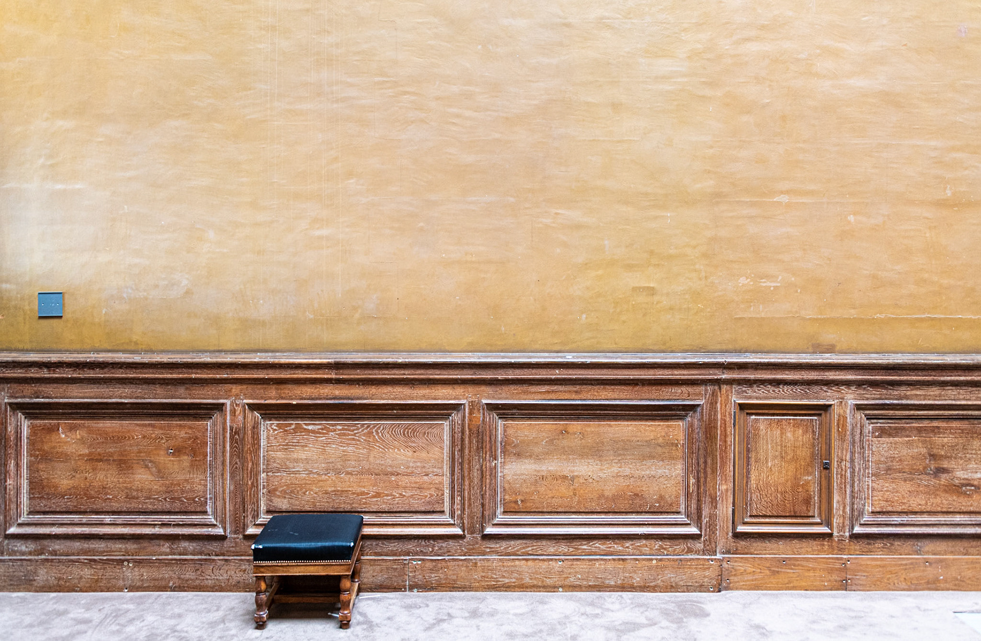 Empty Wall, Louvre