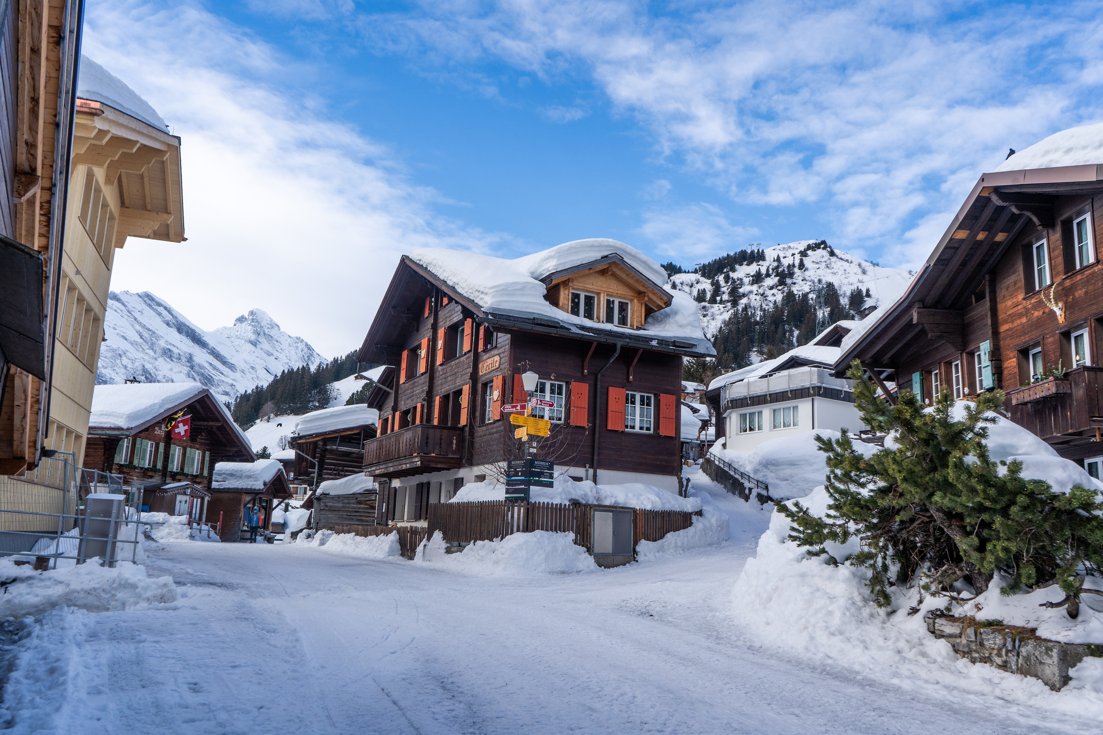 Mürren im Winter